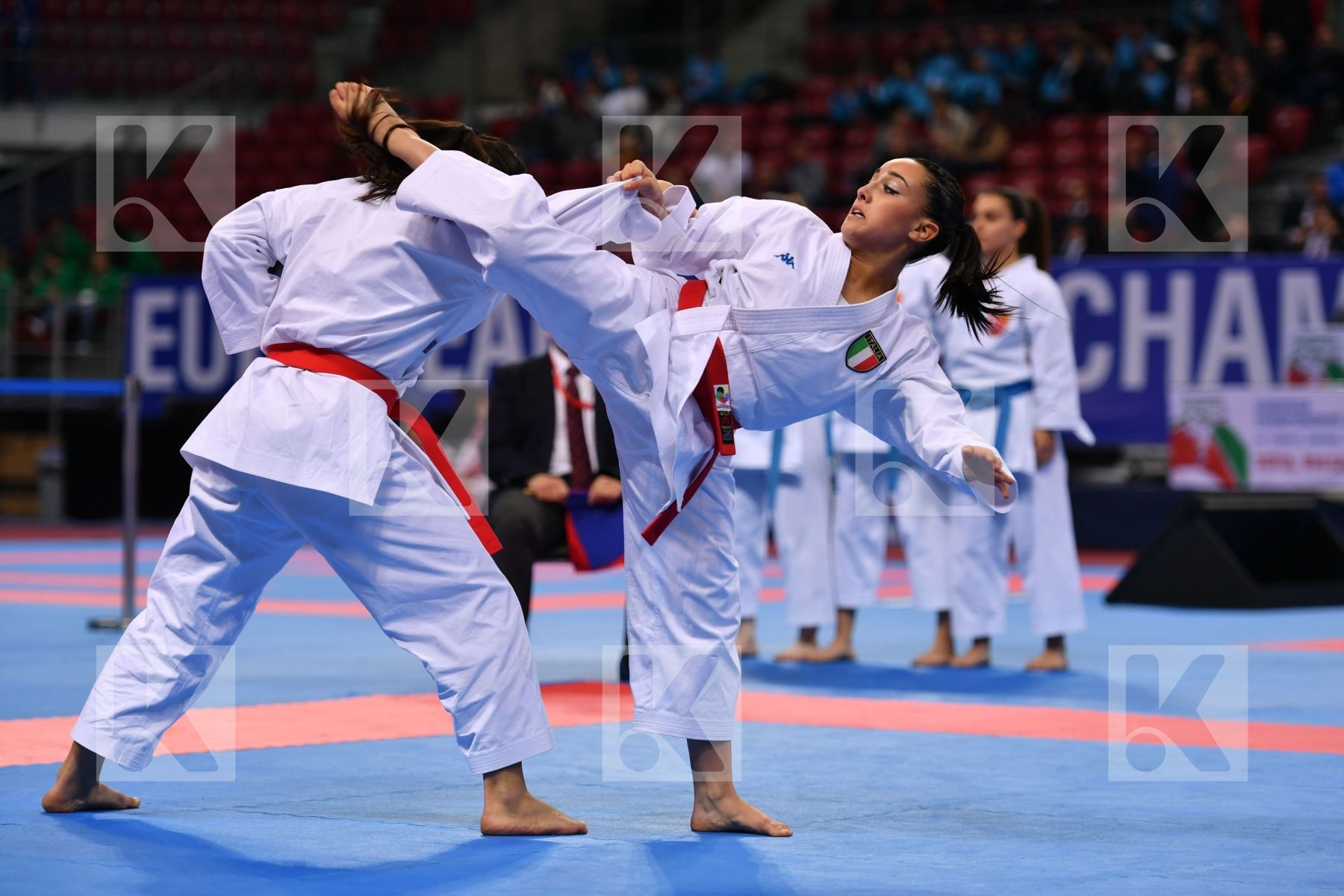 Italy Paiku U21 kata team female