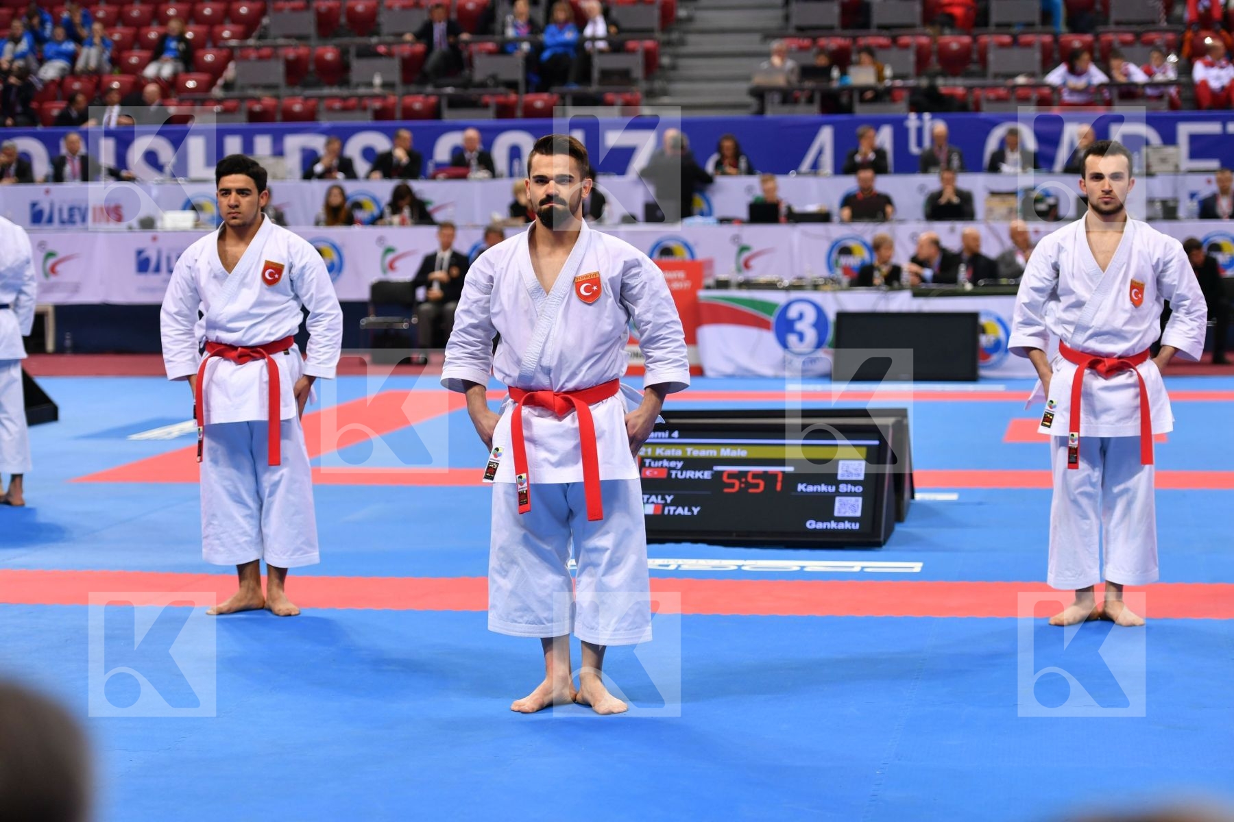 Kanku Sho Turkey U21 kata team male