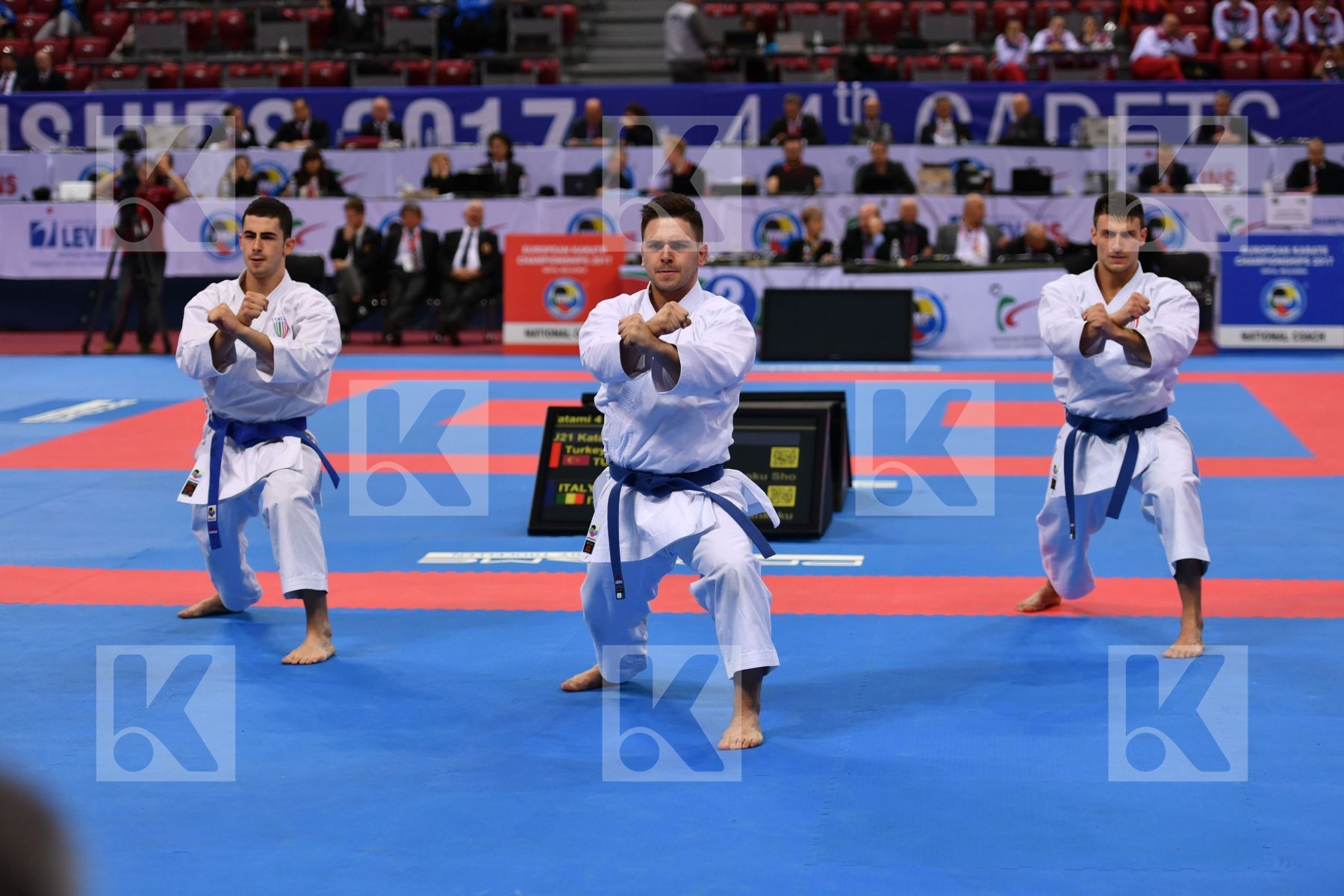 Gankaku Italy U21 kata team male