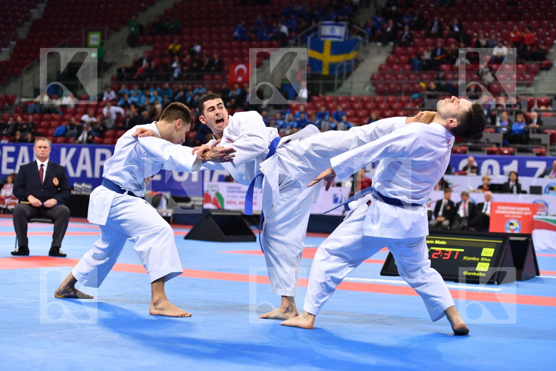Gankaku Italy U21 kata team male