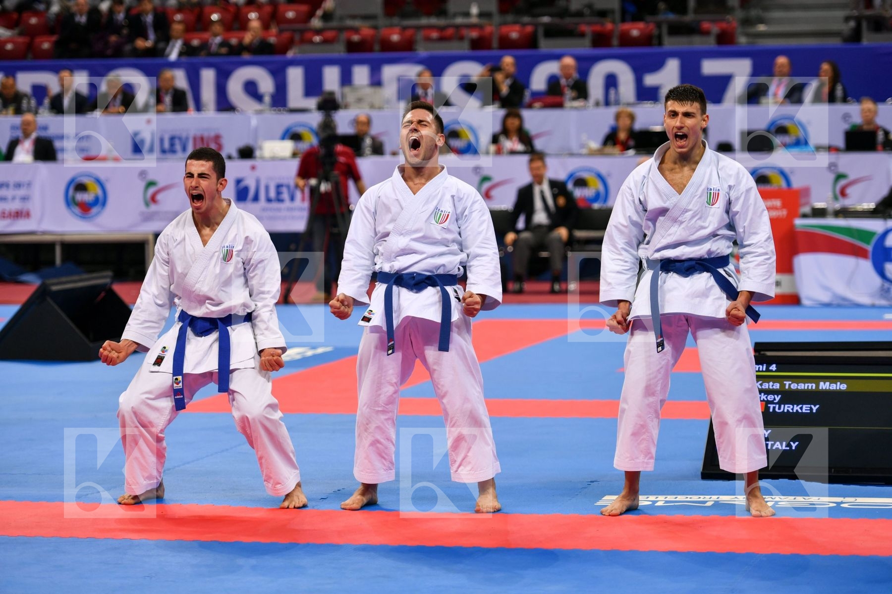 Gankaku Italy U21 kata team male