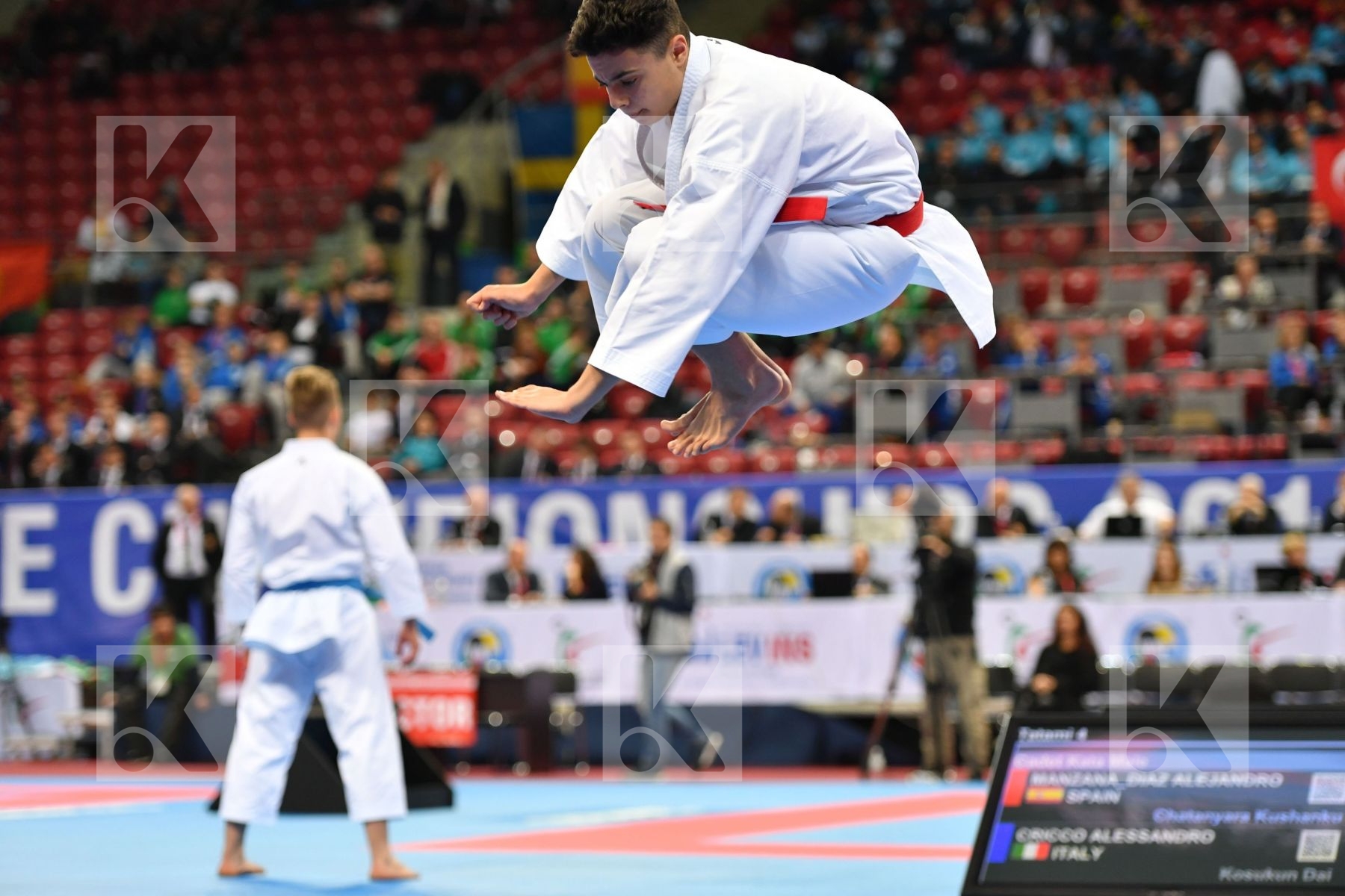 Cadet kata male, Manzana Diaz Alejandro, Spain