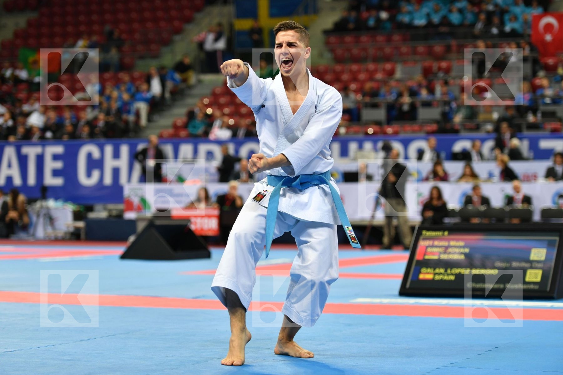 Galan Lopez Sergio, Spain, U21 kata male