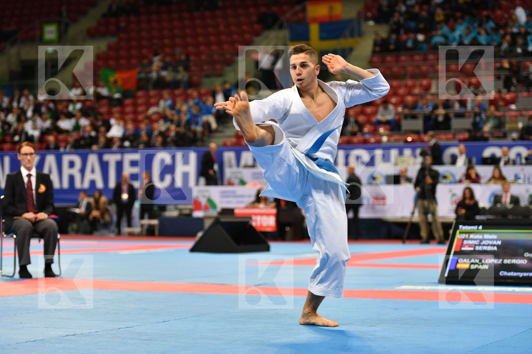 Galan Lopez Sergio, Spain, U21 kata male