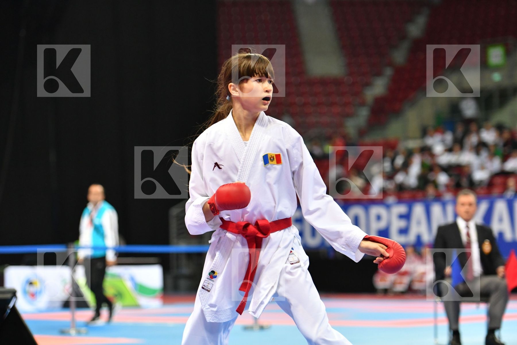 Cadet kumite female -47 kg, Garcia moya Nidia, Hurenko Polina, M