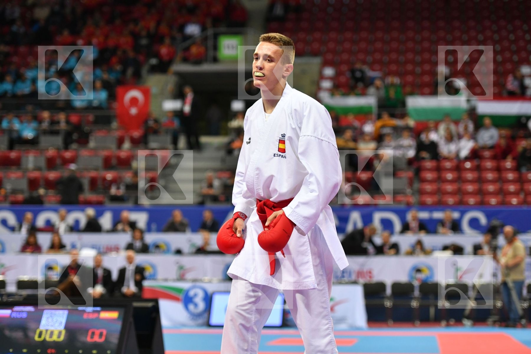 Avakimov Robert, Cadet kumite male 70+ kg, Martin perez Daniel,