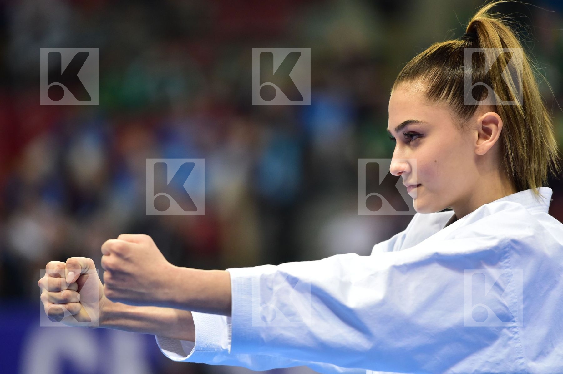 Cadet kata female, France, Pons Lea