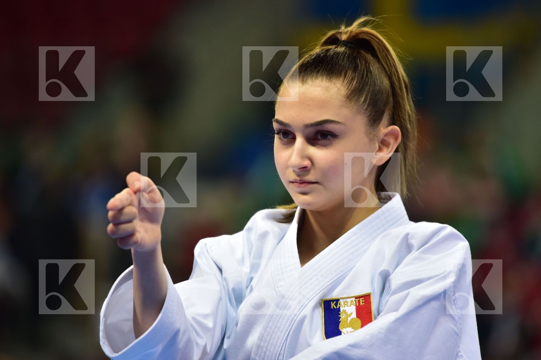 Cadet kata female, France, Pons Lea