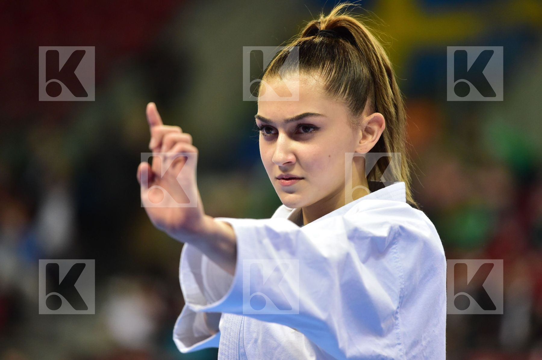 Cadet kata female, France, Pons Lea