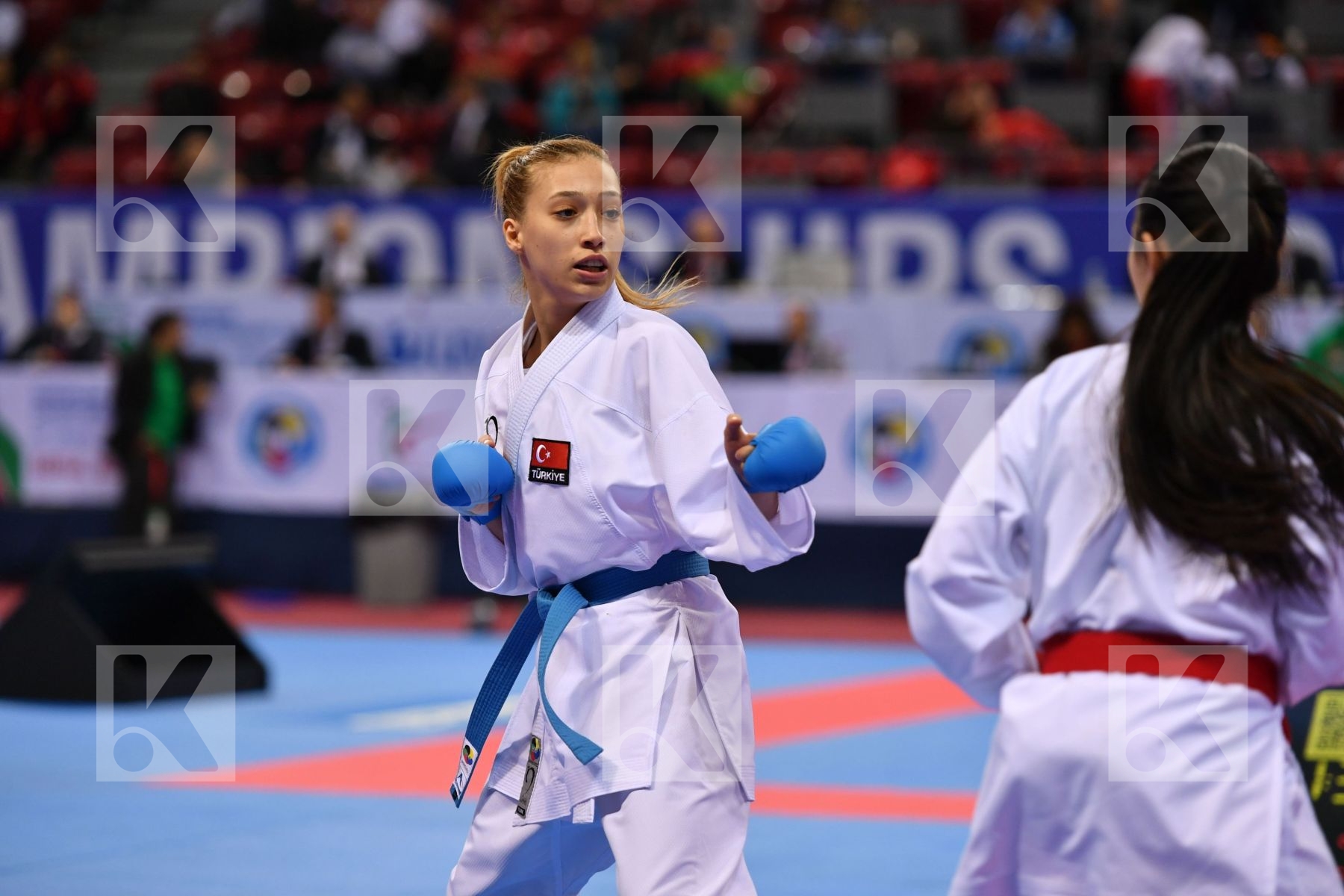 Azerbaijan Malikova Asya Tokcan Umay Turkey U21 kumite female -5