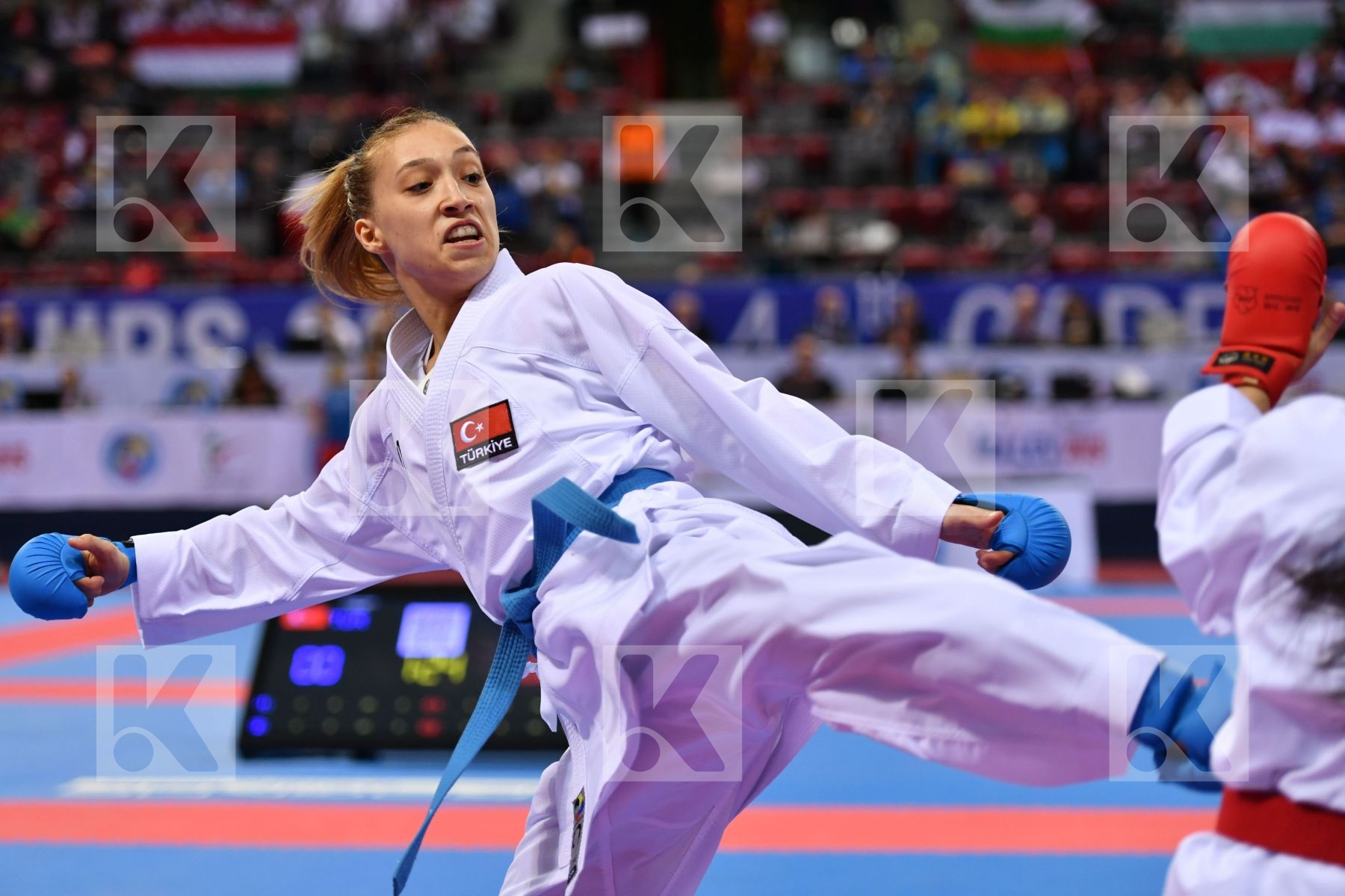 Azerbaijan Malikova Asya Tokcan Umay Turkey U21 kumite female -5