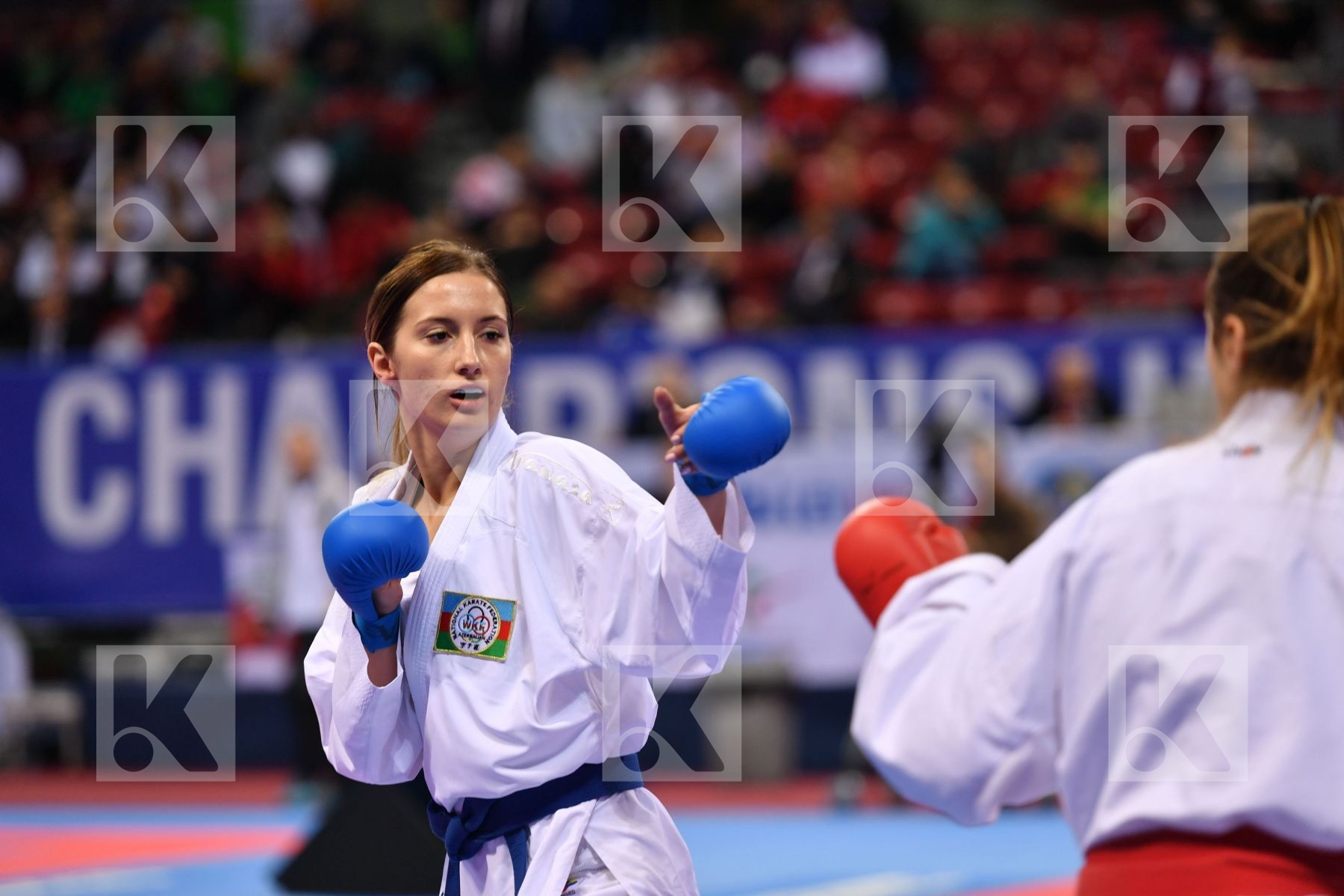 Azerbaijan Portugal Silva Alexandra U21 kumite female -61 kg Zar