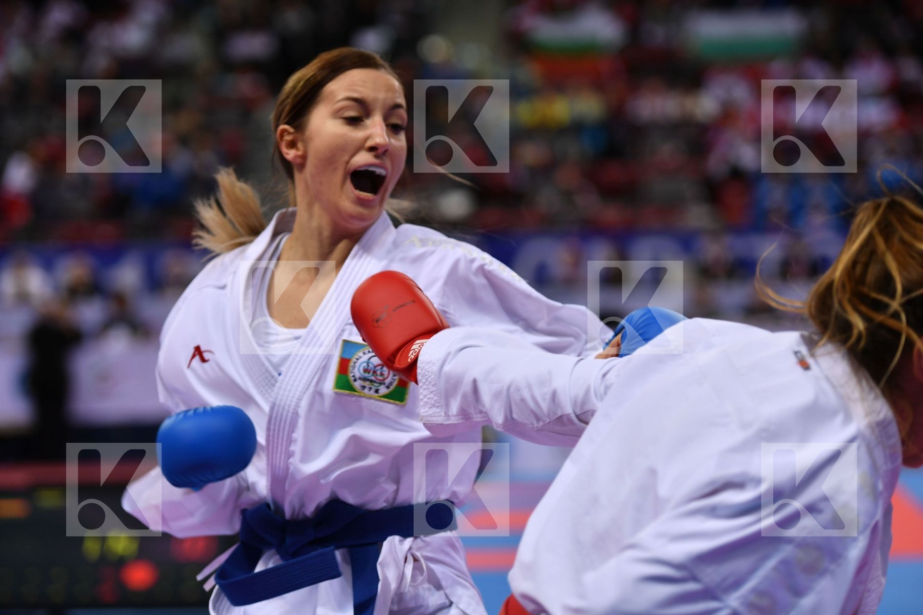 Azerbaijan Portugal Silva Alexandra U21 kumite female -61 kg Zar