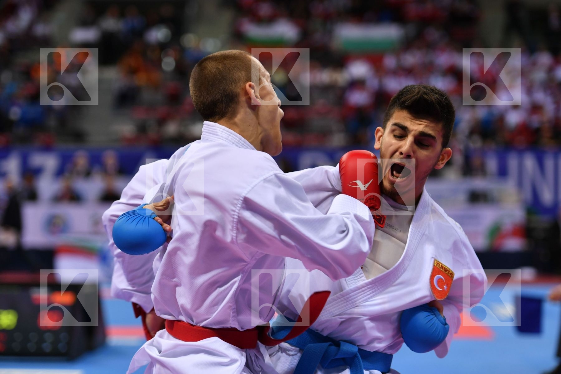 Dulovic Nenad Montenegro Samdan Eray Turkey U21 kumite male -60