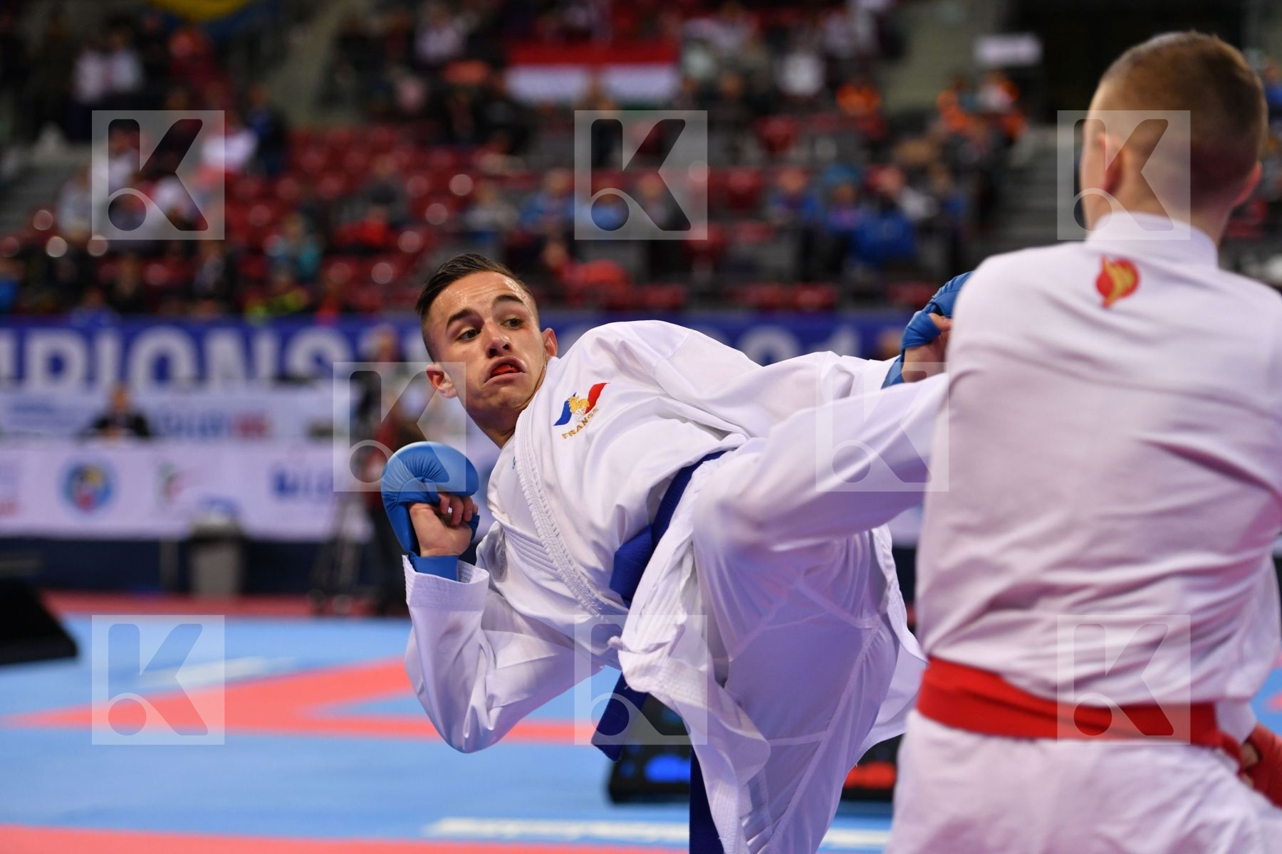 Dacosta Steven France Ryaboshapko Kyrylo U21 kumite male -67 kg