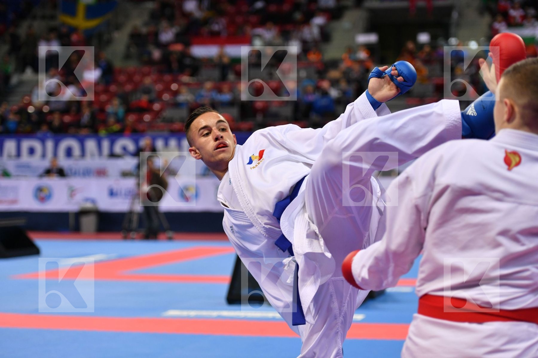 Dacosta Steven France Ryaboshapko Kyrylo U21 kumite male -67 kg