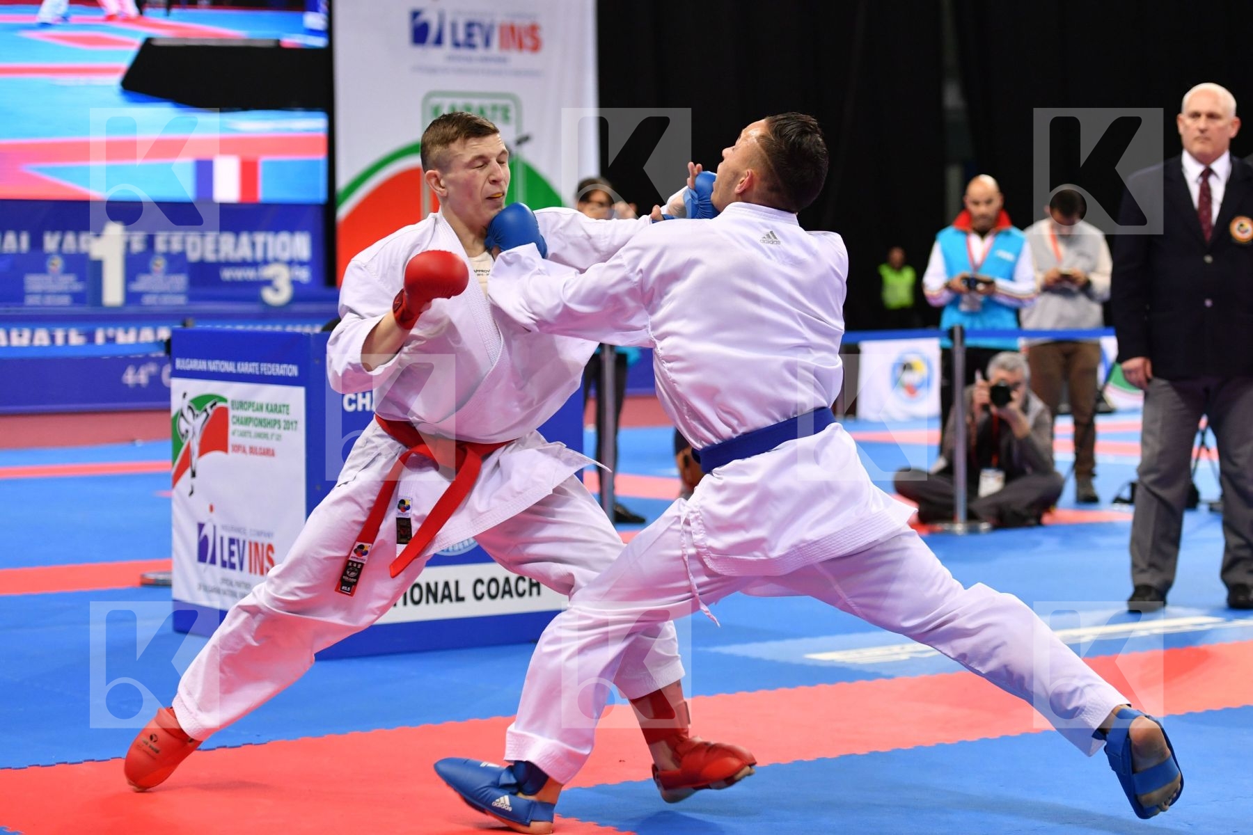 Dacosta Steven France Ryaboshapko Kyrylo U21 kumite male -67 kg
