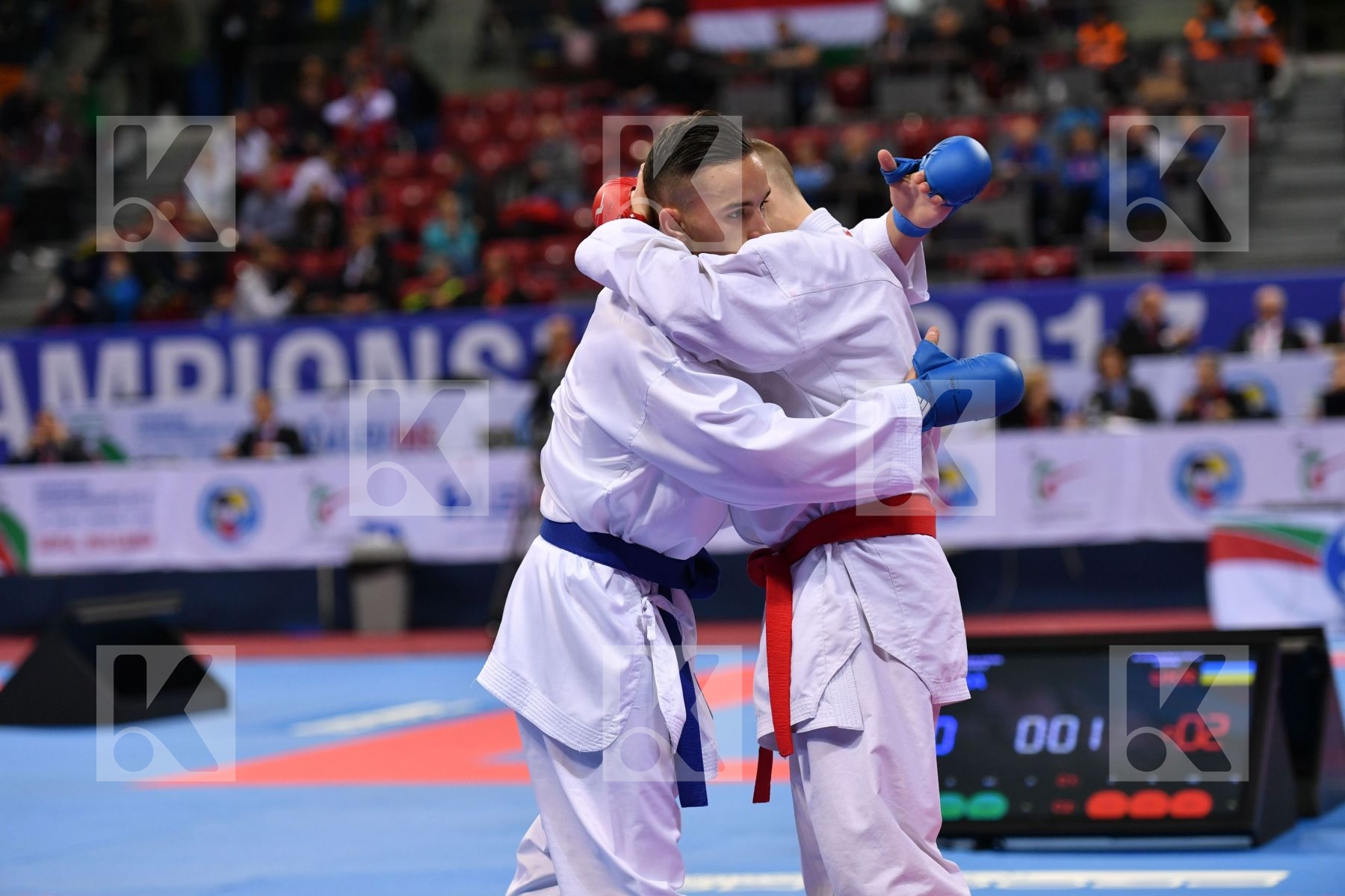 Dacosta Steven France Ryaboshapko Kyrylo U21 kumite male -67 kg