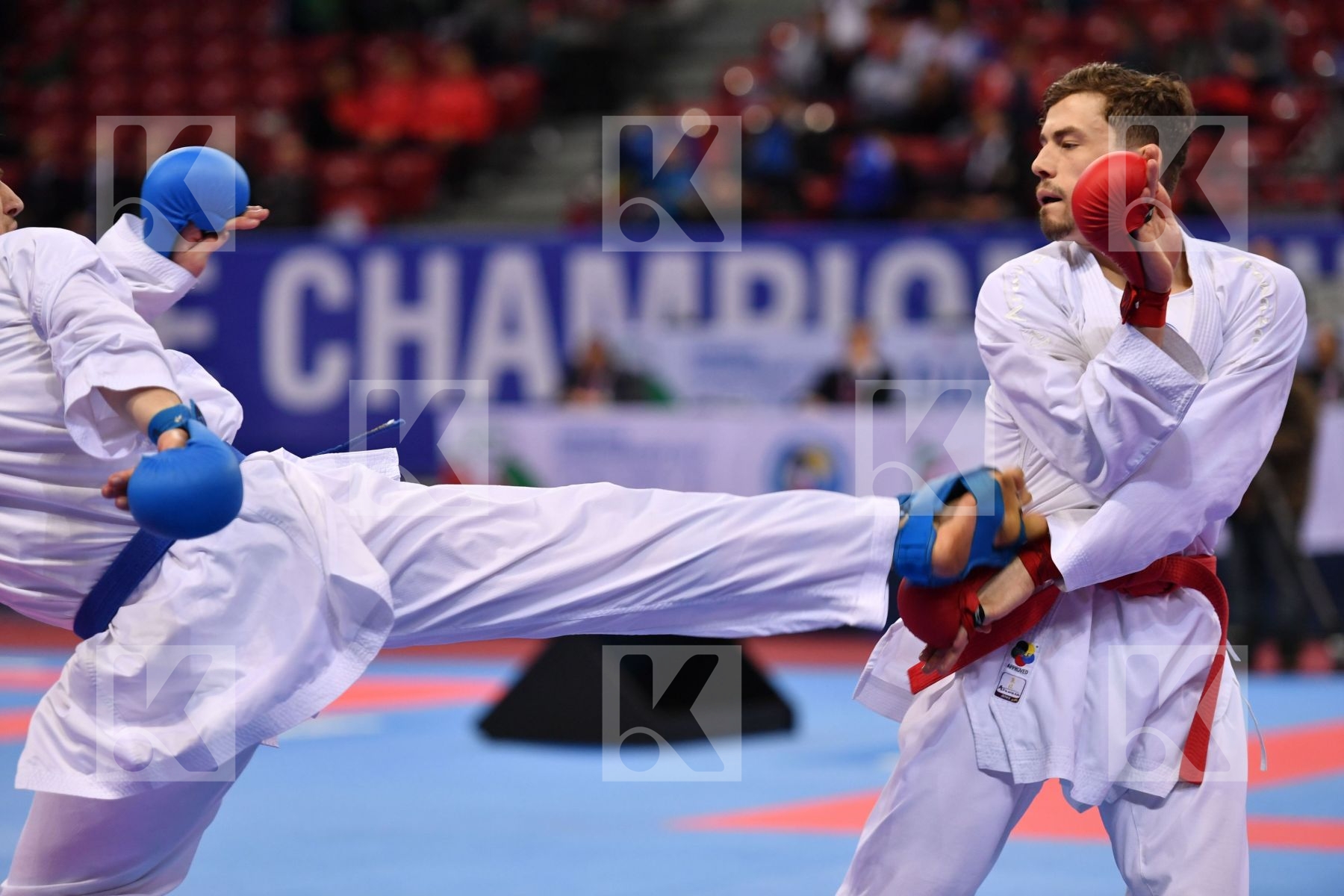 Harspataki Gabor Hungary Italy Martina Michele U21 kumite male -