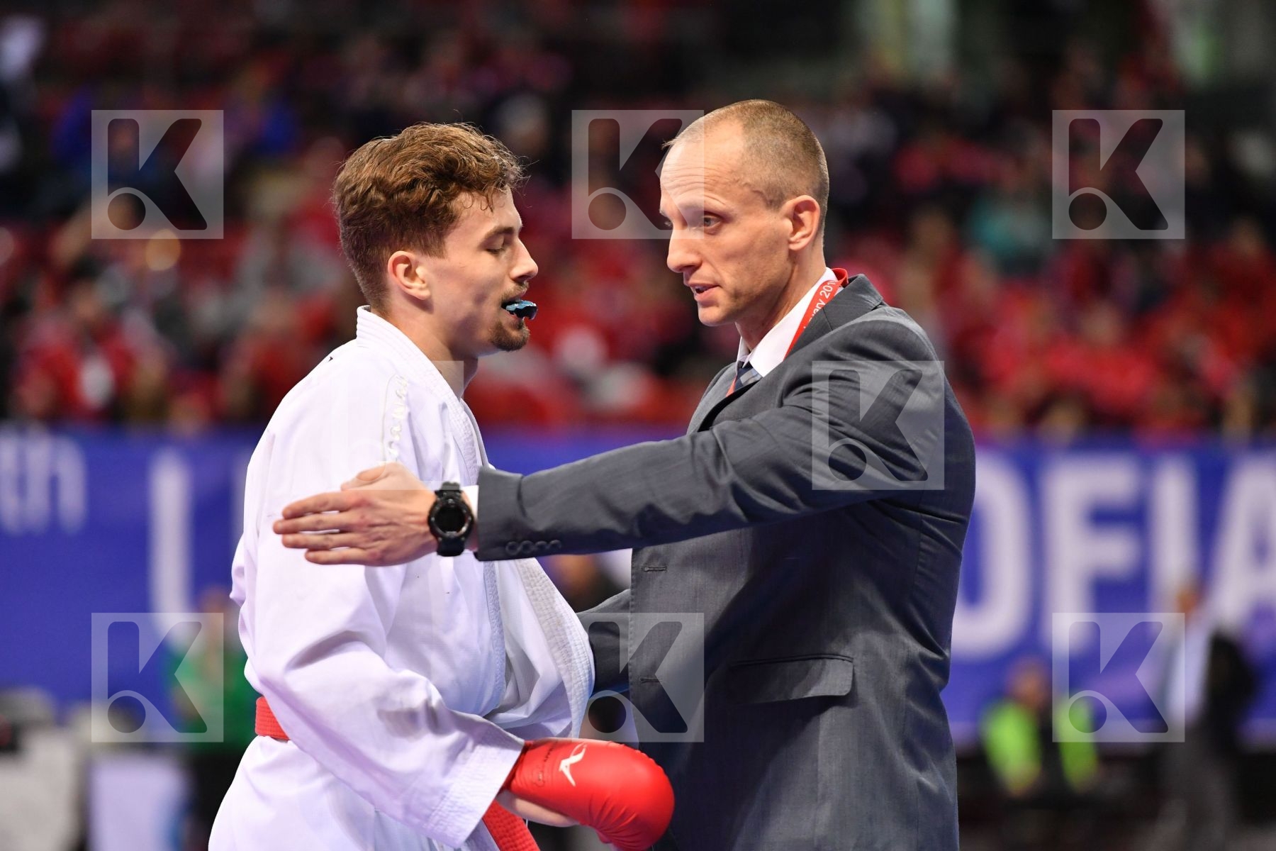 Harspataki Gabor Hungary Italy Martina Michele U21 kumite male -