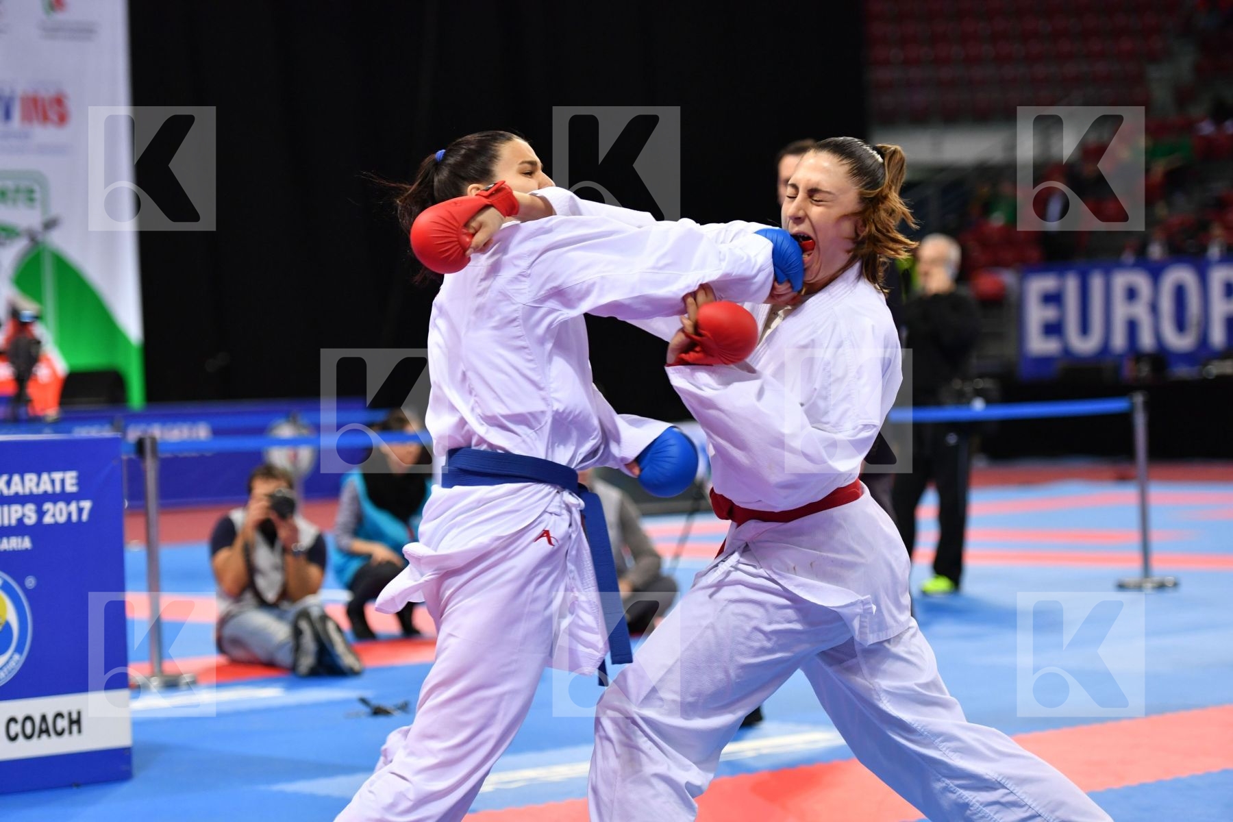 Budic Kaja Ferracuti Clio Italy Slovenia U21 kumite female 68+ k