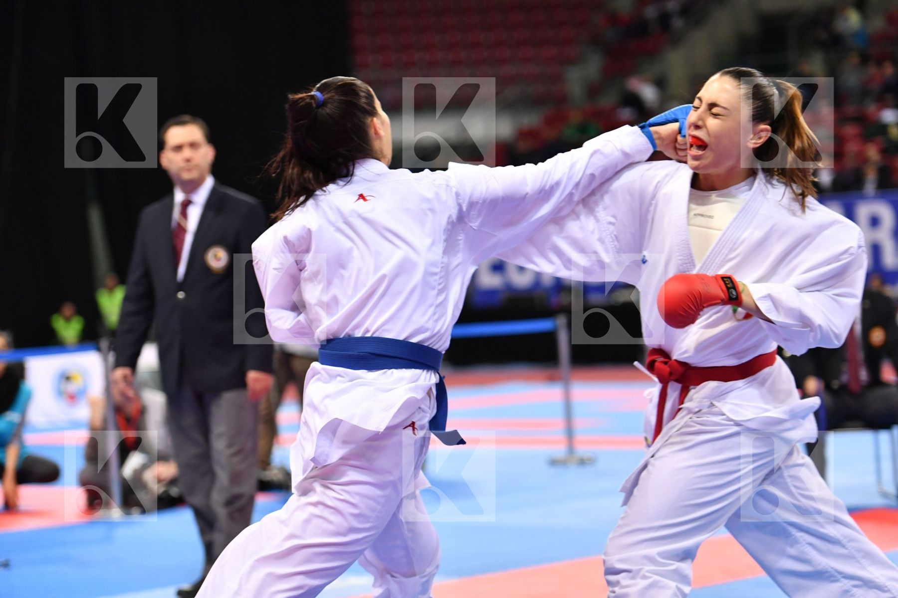 Budic Kaja Ferracuti Clio Italy Slovenia U21 kumite female 68+ k