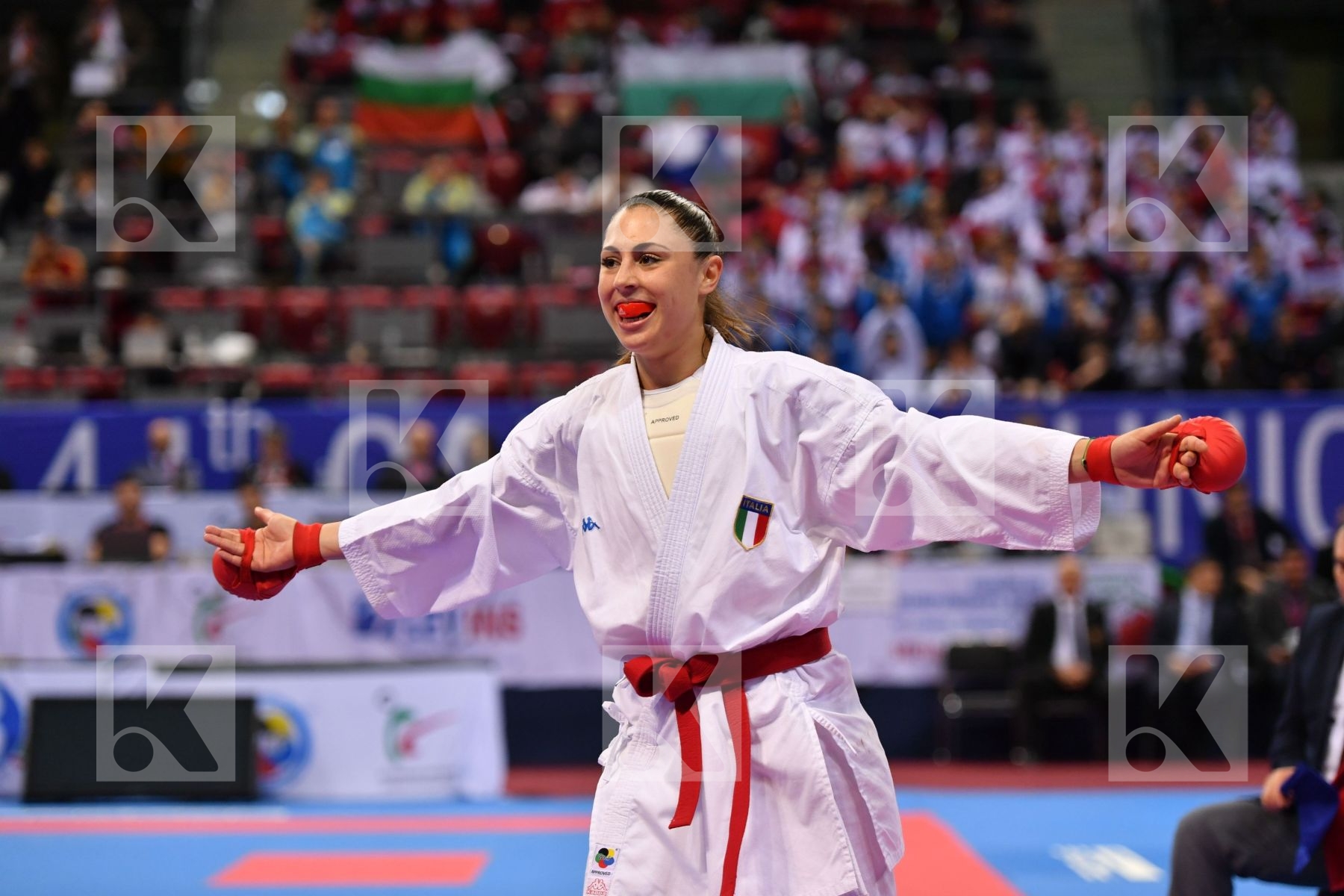 Budic Kaja Ferracuti Clio Italy Slovenia U21 kumite female 68+ k