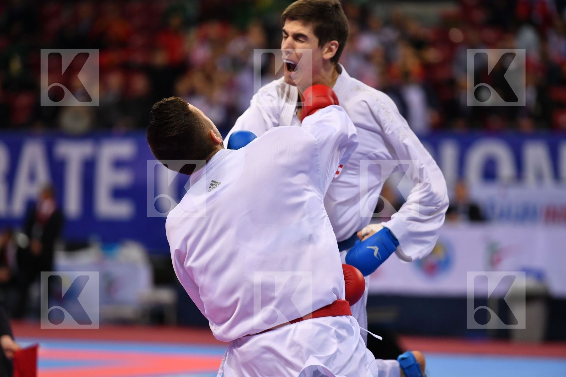 Croatia Da costa Jessie France Garibovic Enes U21 kumite male -8