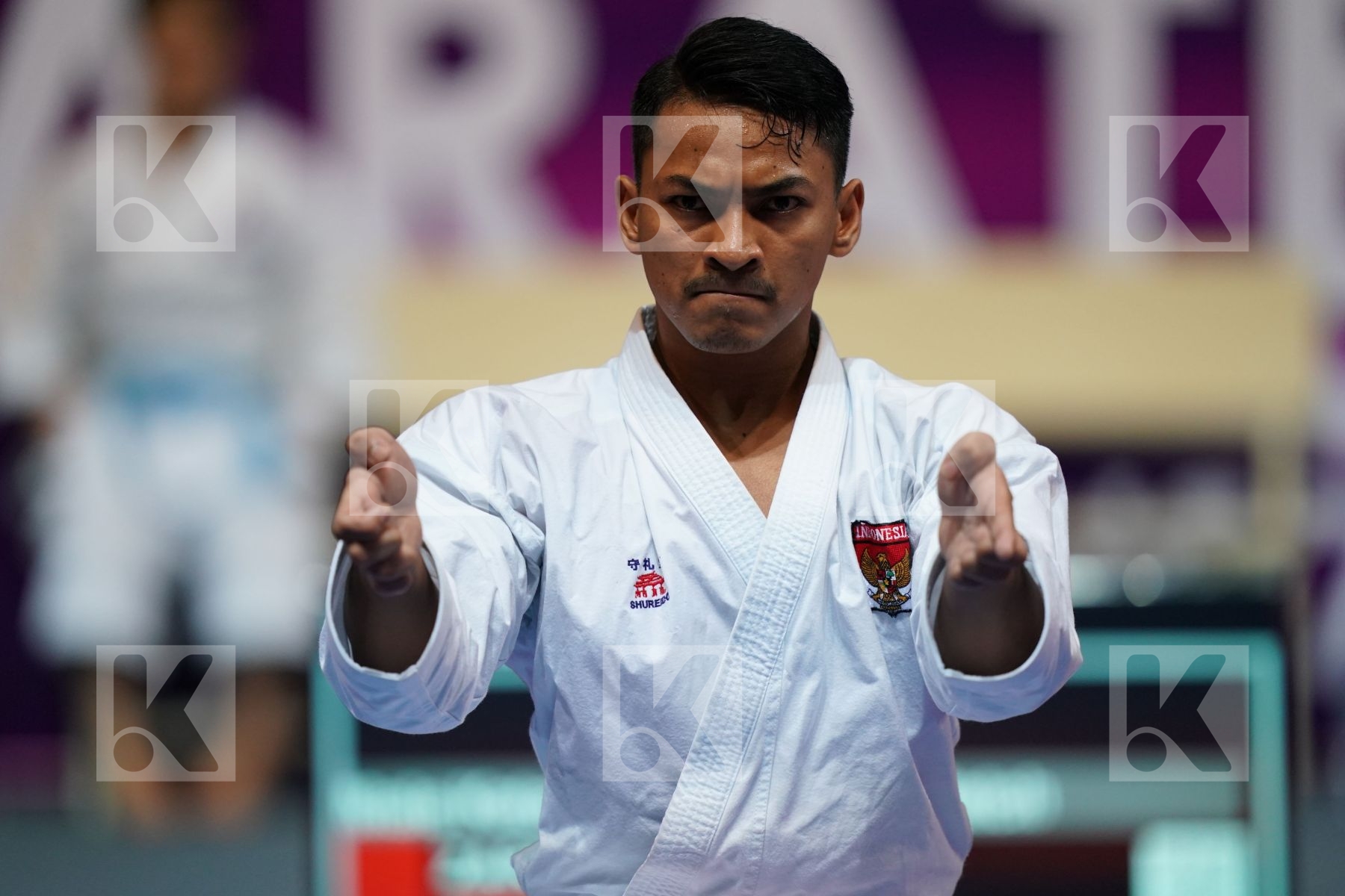 ZARESTA YUDA AHMAD ZIGI (INDONESIA) in Senior Male Kata - Final bout