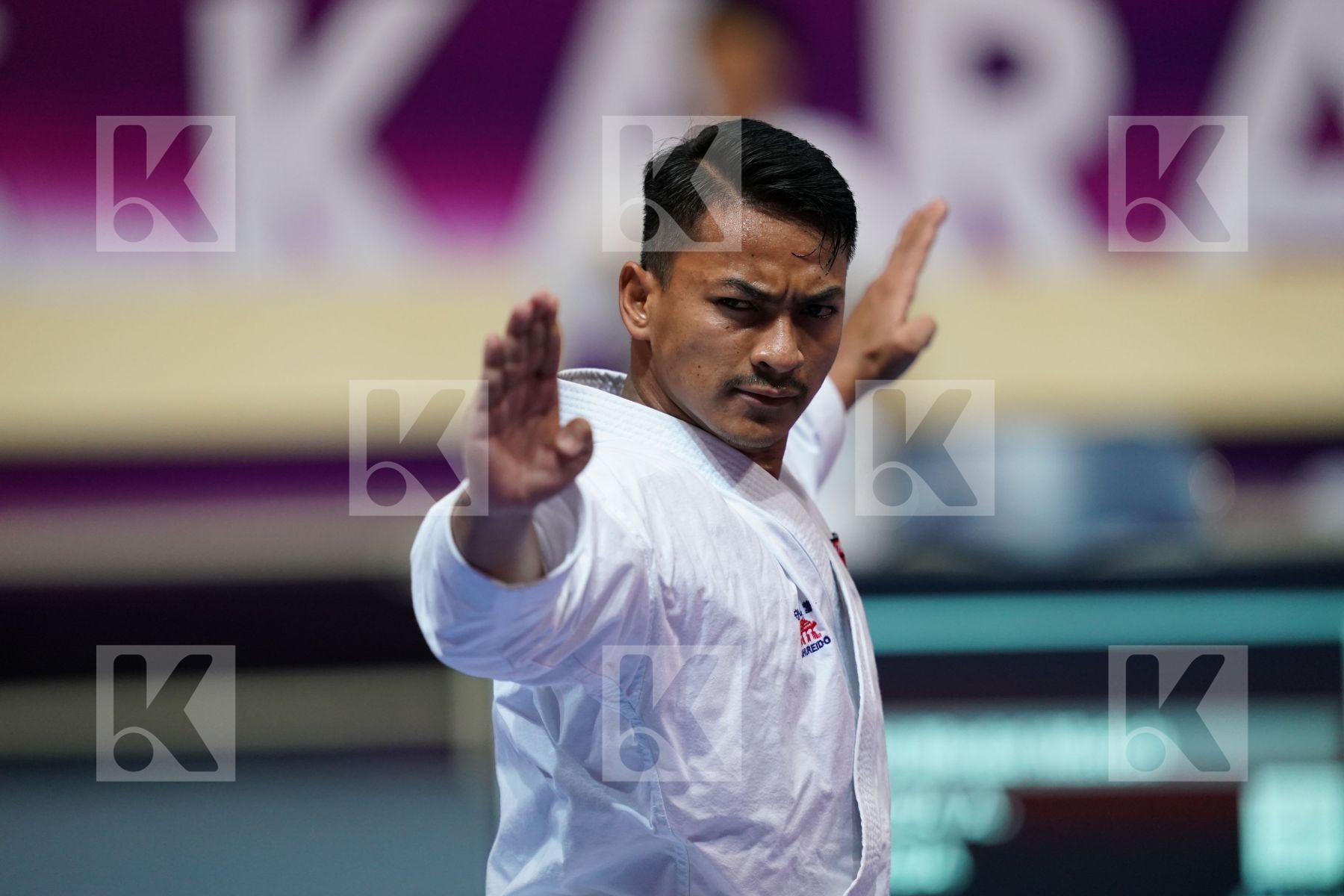 ZARESTA YUDA AHMAD ZIGI (INDONESIA) in Senior Male Kata - Final bout