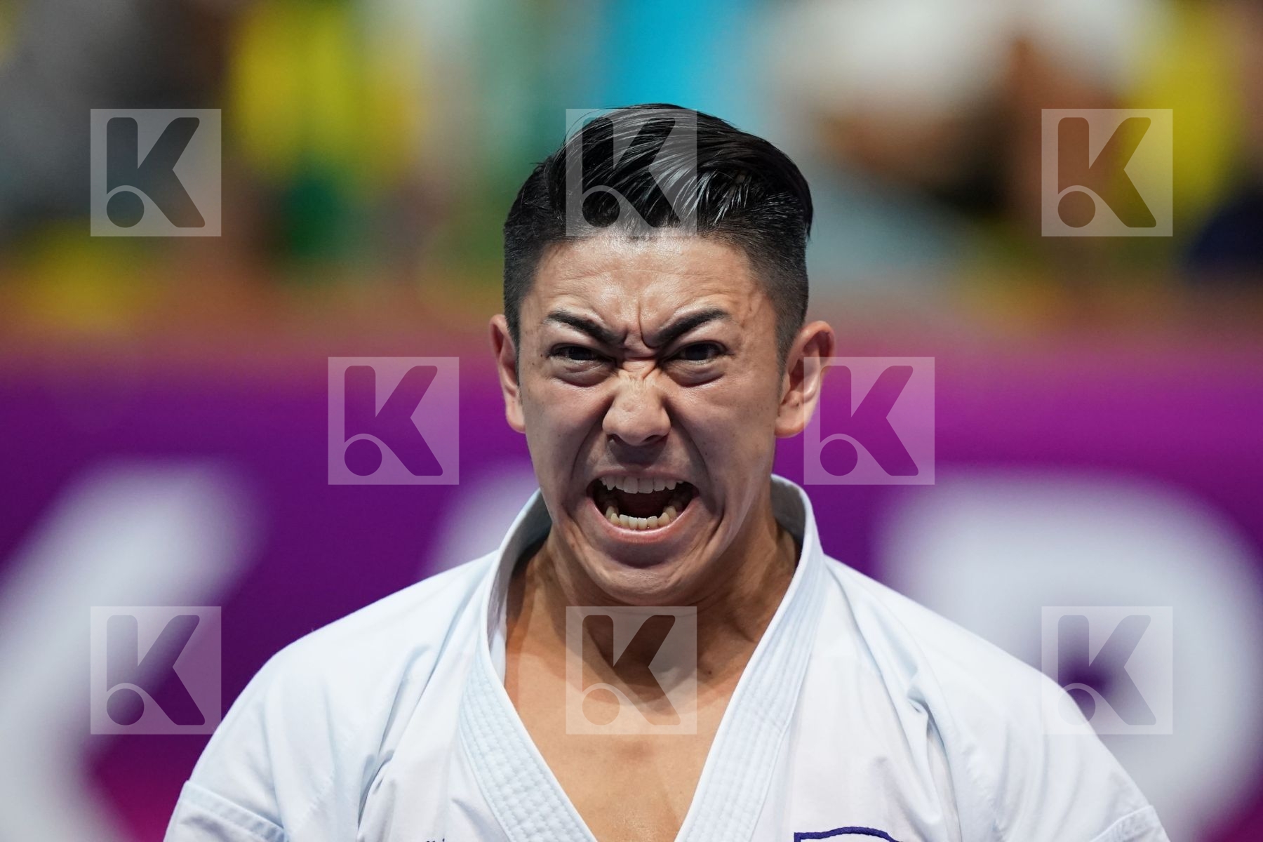 KIYUNA RYO (JAPAN) in Senior Male Kata - Final bout