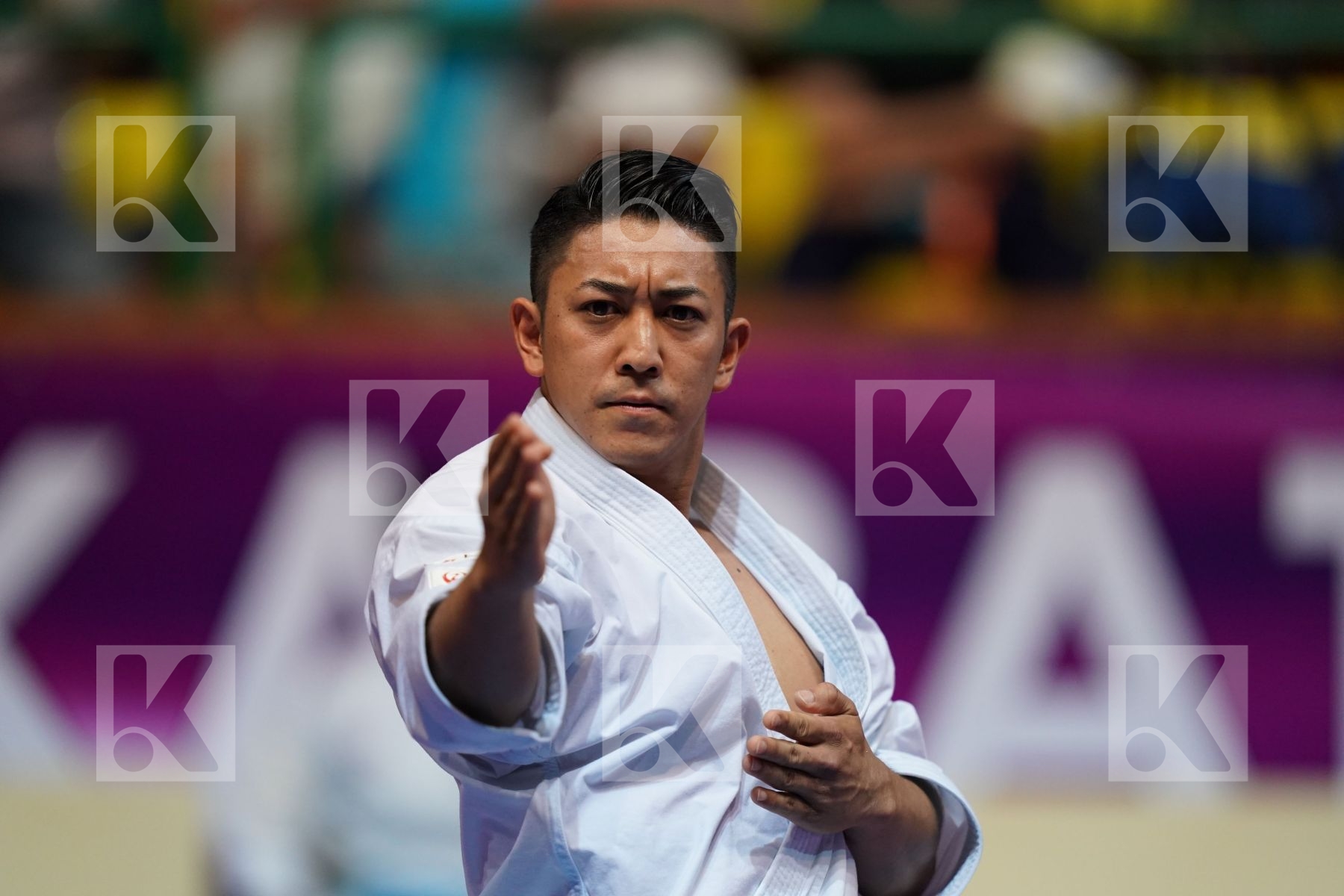 KIYUNA RYO (JAPAN) in Senior Male Kata - Final bout
