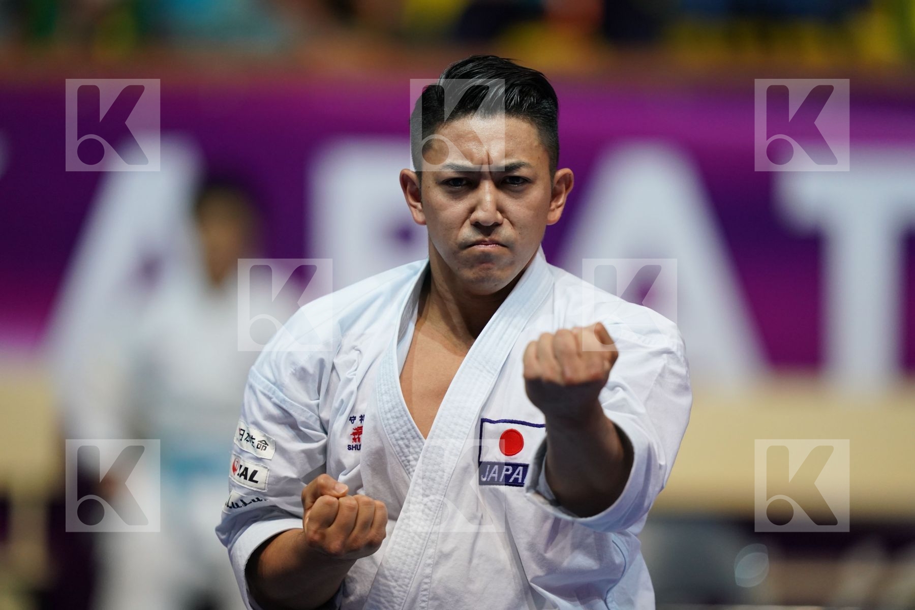 KIYUNA RYO (JAPAN) in Senior Male Kata - Final bout