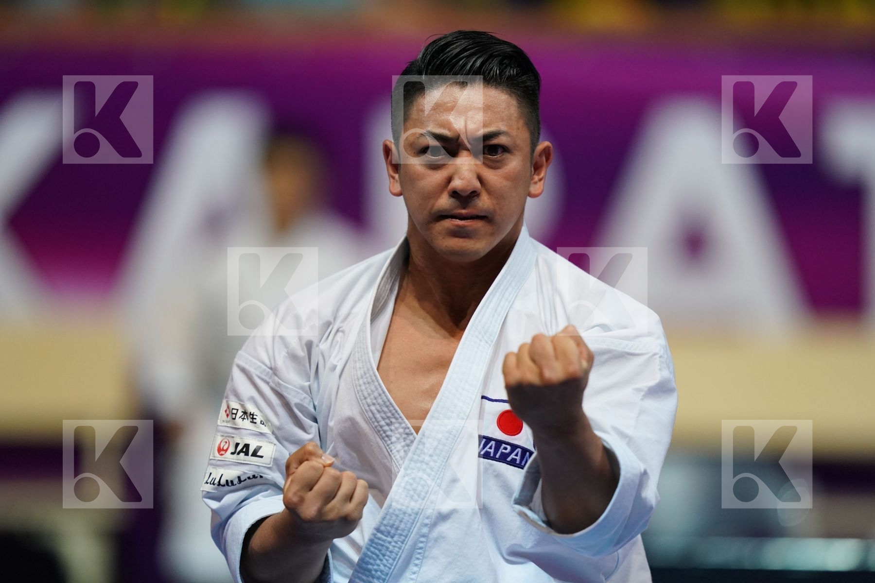 KIYUNA RYO (JAPAN) in Senior Male Kata - Final bout