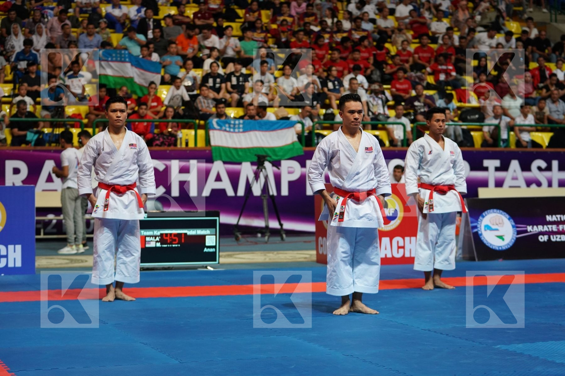 MALAYSIA in Senior Team Male Kata - Final bout