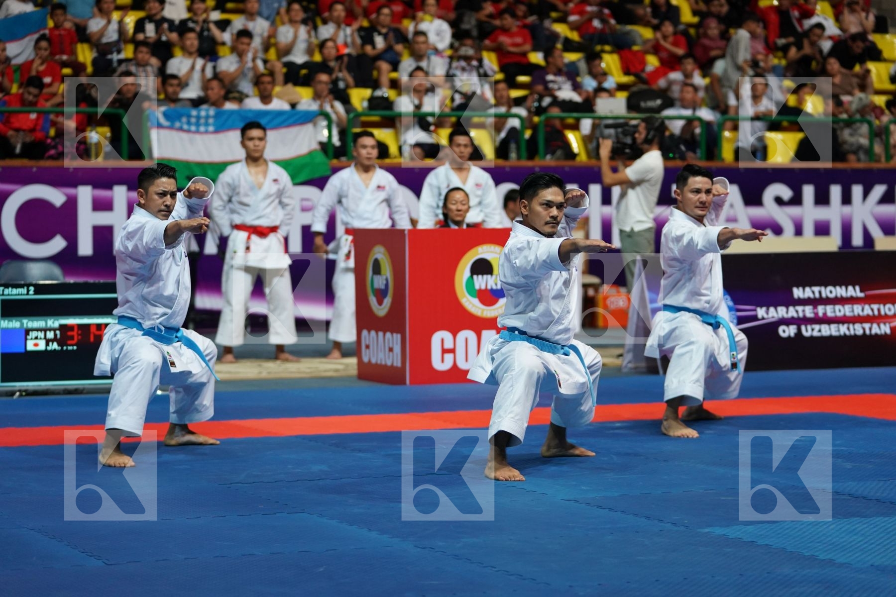 JAPAN in Senior Team Male Kata - Final bout