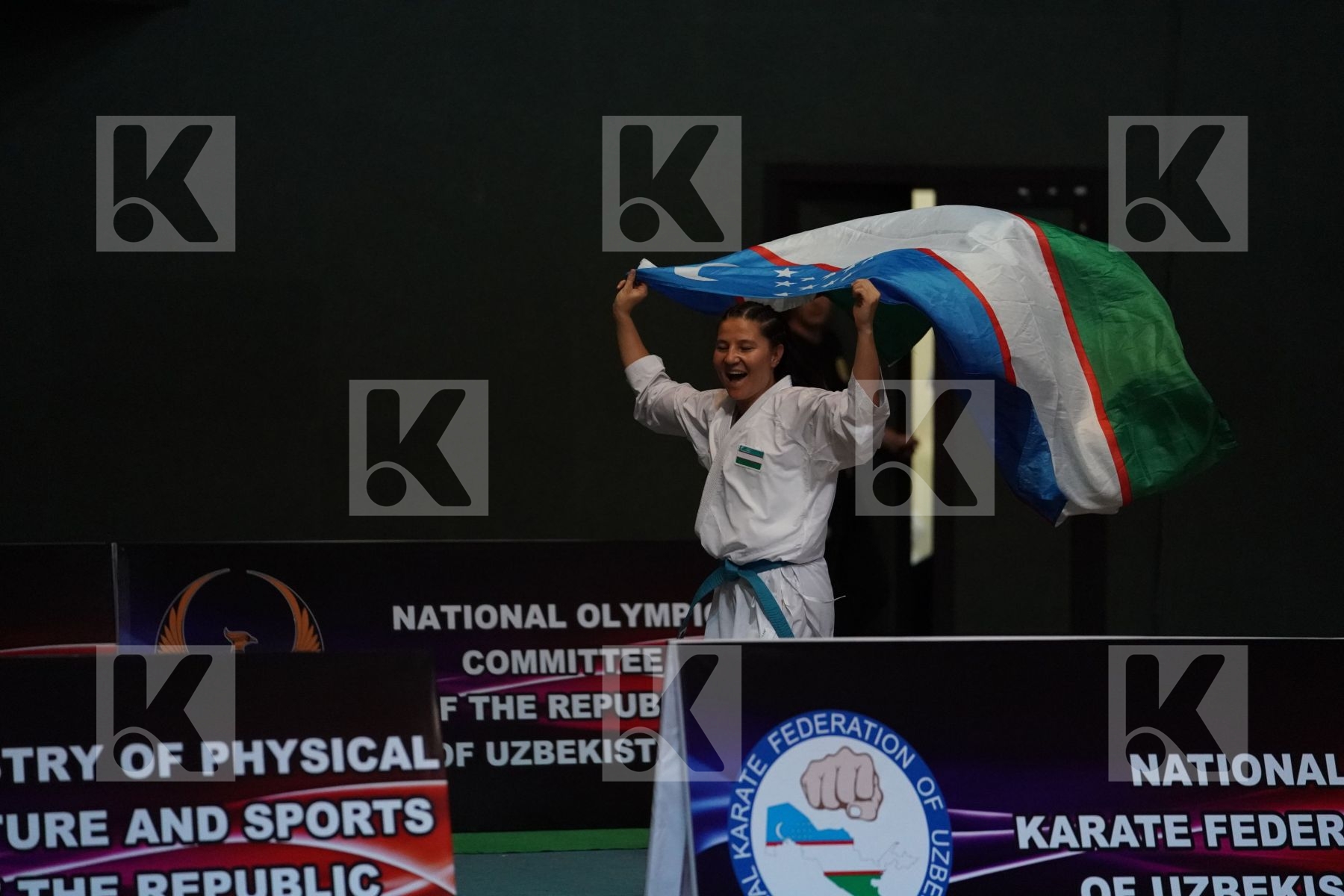 ZEFANYA CEYCO GEORGIA (INDONESIA) vs DJUMANIYAZOVA NODIRA (UZBEKISTAN) in Senior Kumite -68 Kg - Final bout