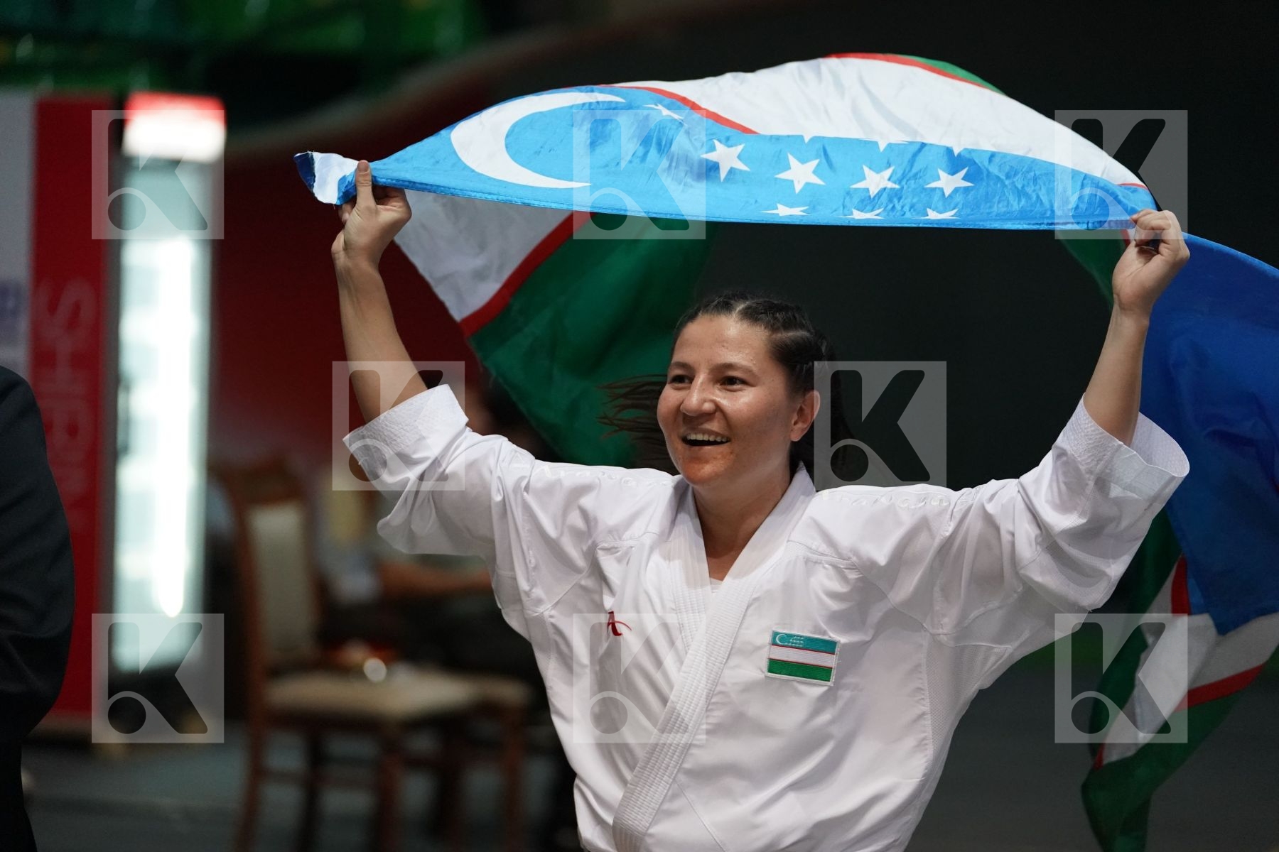 ZEFANYA CEYCO GEORGIA (INDONESIA) vs DJUMANIYAZOVA NODIRA (UZBEKISTAN) in Senior Kumite -68 Kg - Final bout