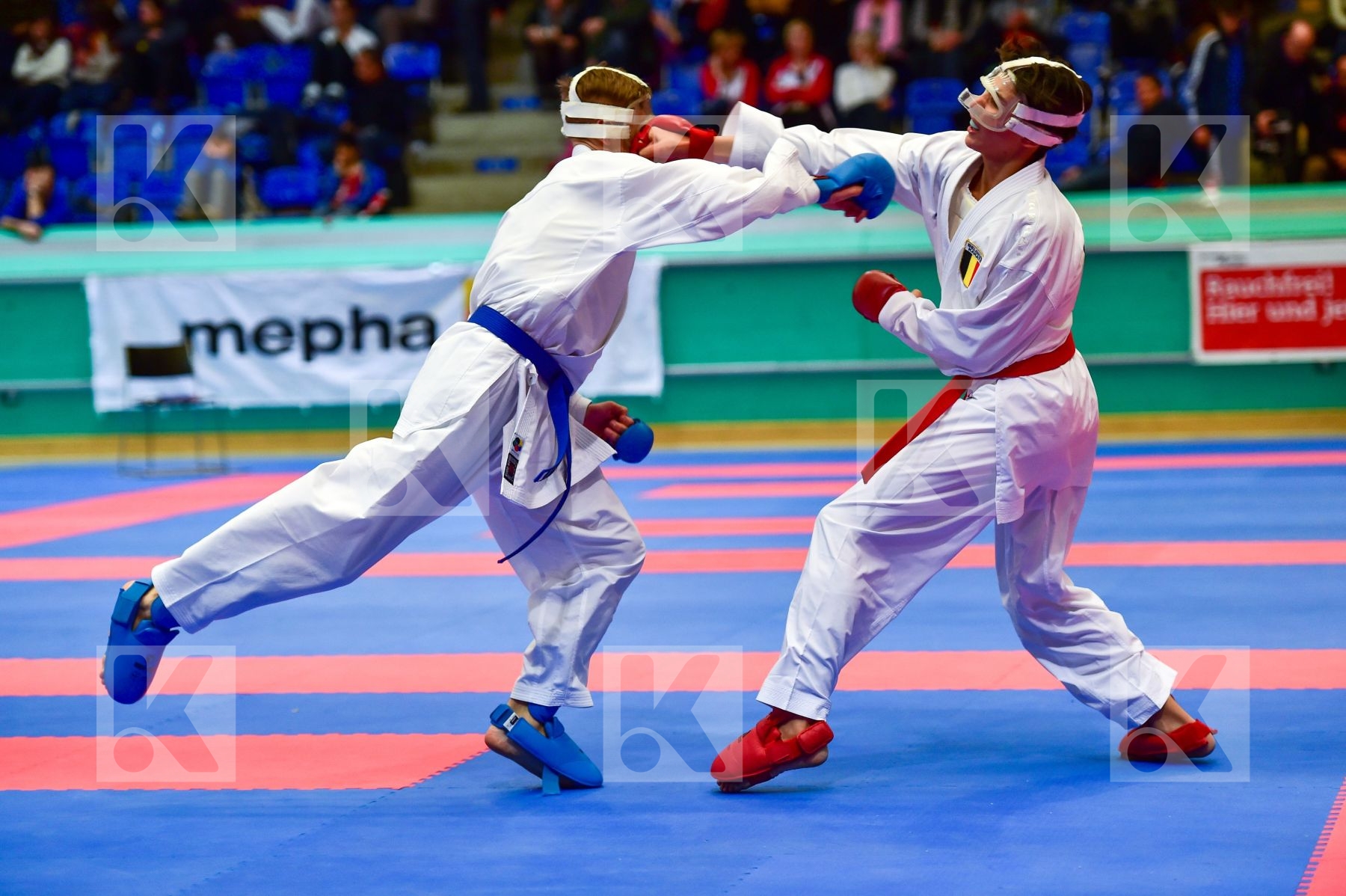 -63kg cadet Deghali Walid Denmark Kos Sebastian kumite