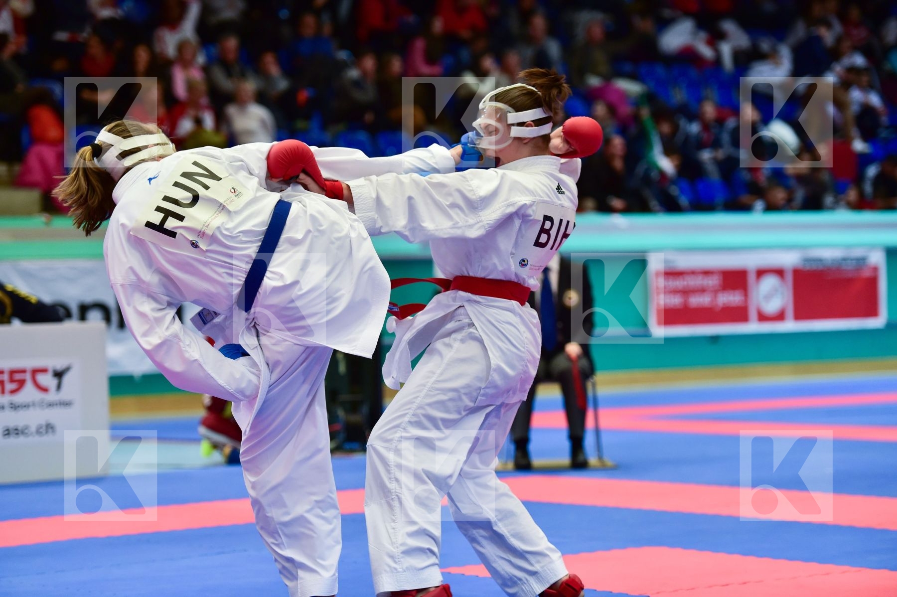+54kg Bosnia And Herzegovina cadet Czagany Dora hungary kumite M