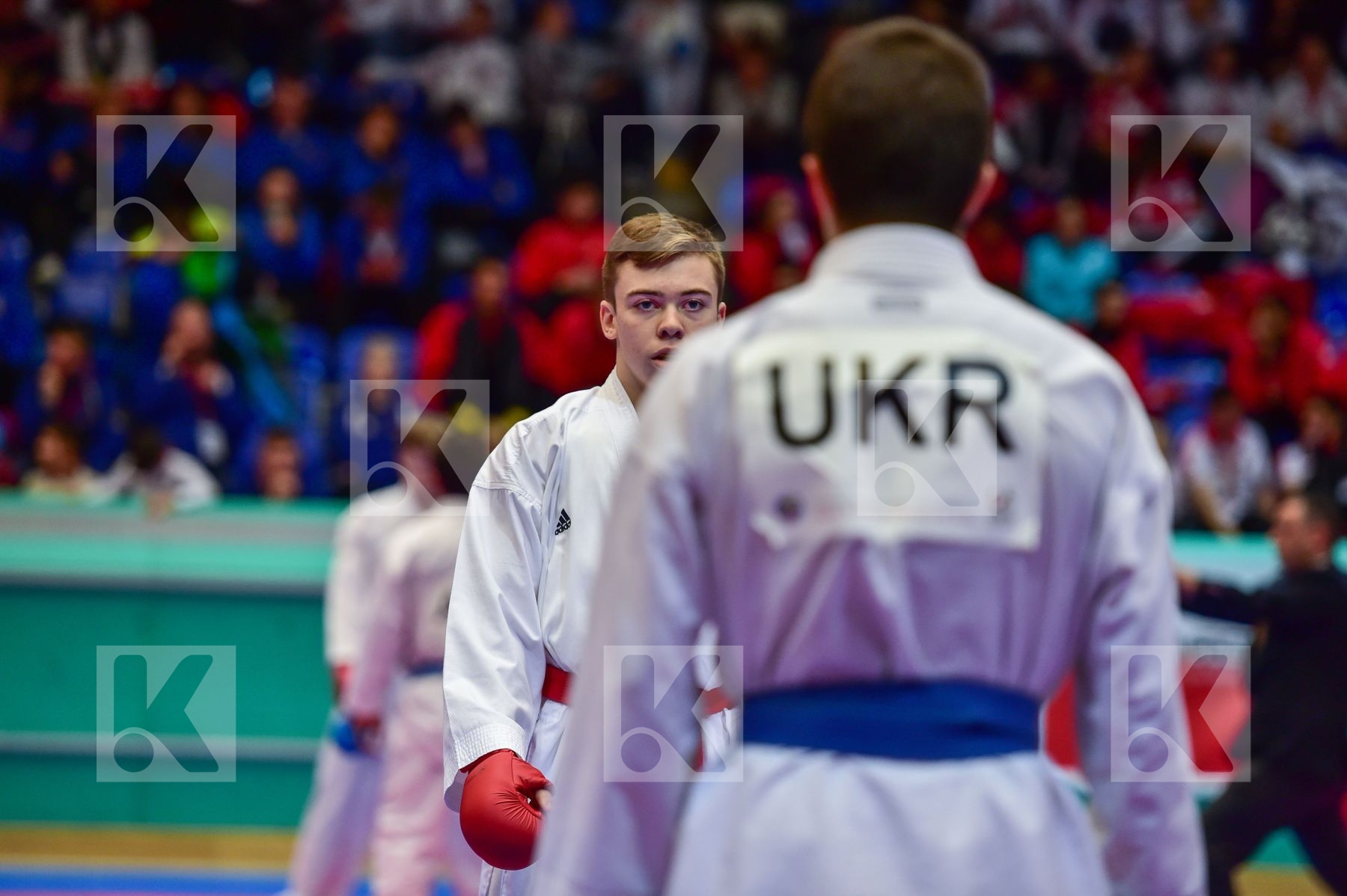 -68 Kg france junior Kamenyev Glib kumite male Reboulleau Clemen