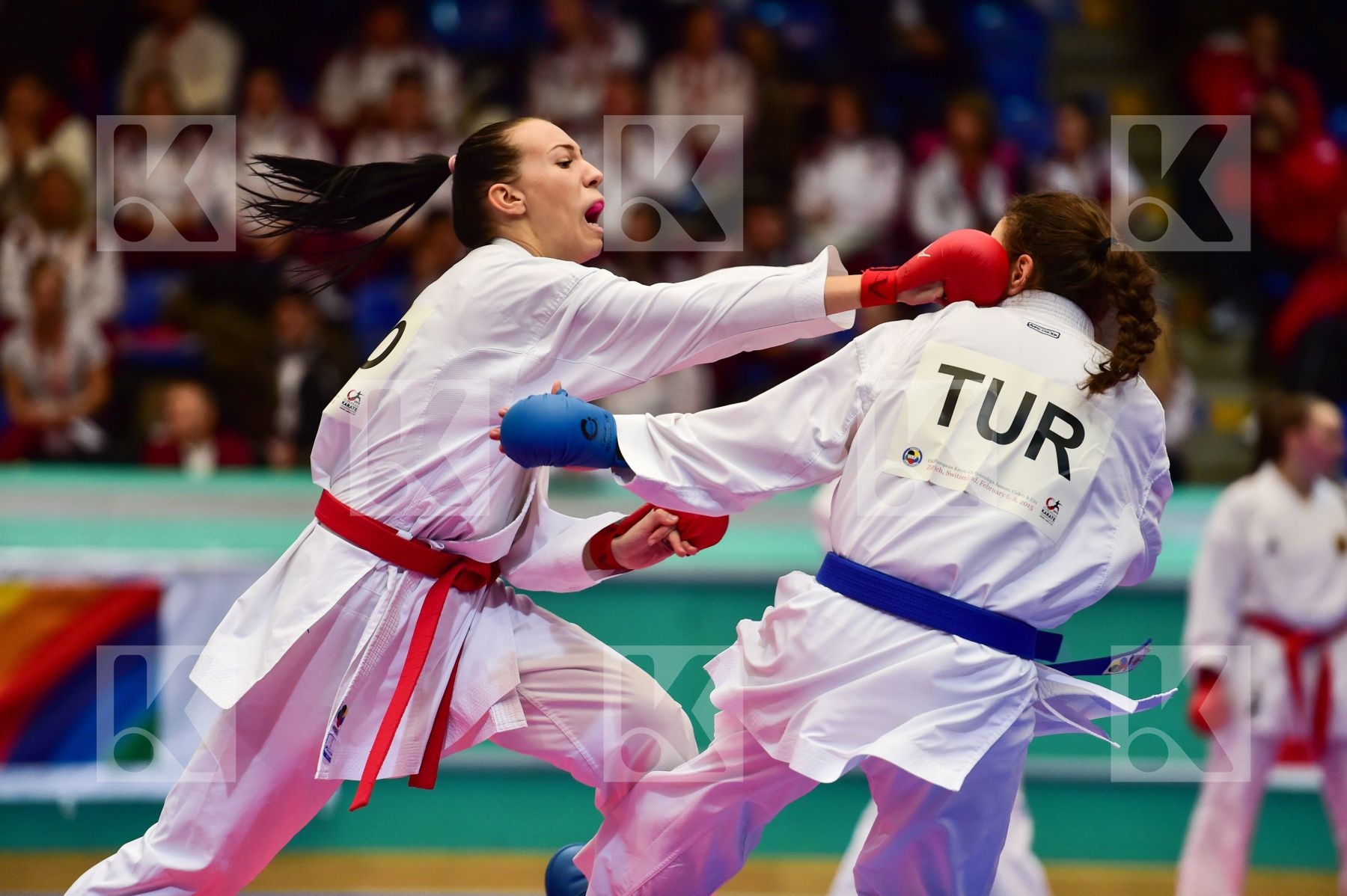 -61kg Becirovic Lea croatia female kumite Saruhan Hiranur Turkey
