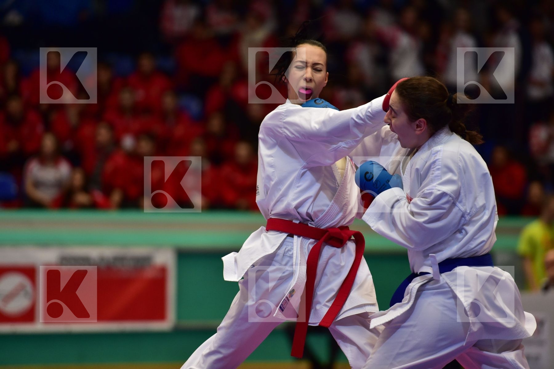-61kg Becirovic Lea croatia female kumite Saruhan Hiranur Turkey