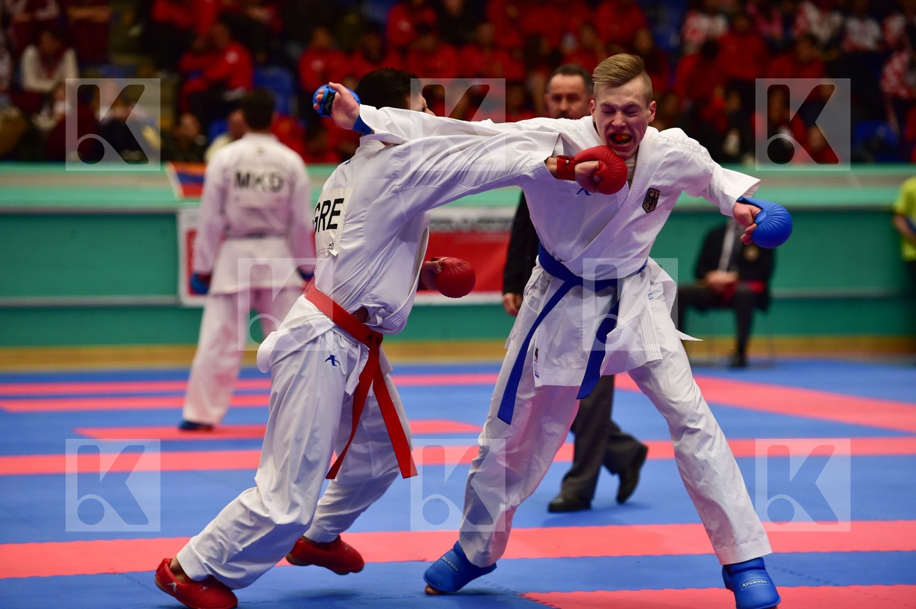 -75kg Behrendt Felix germany greece kumite Nikas Georgios U21