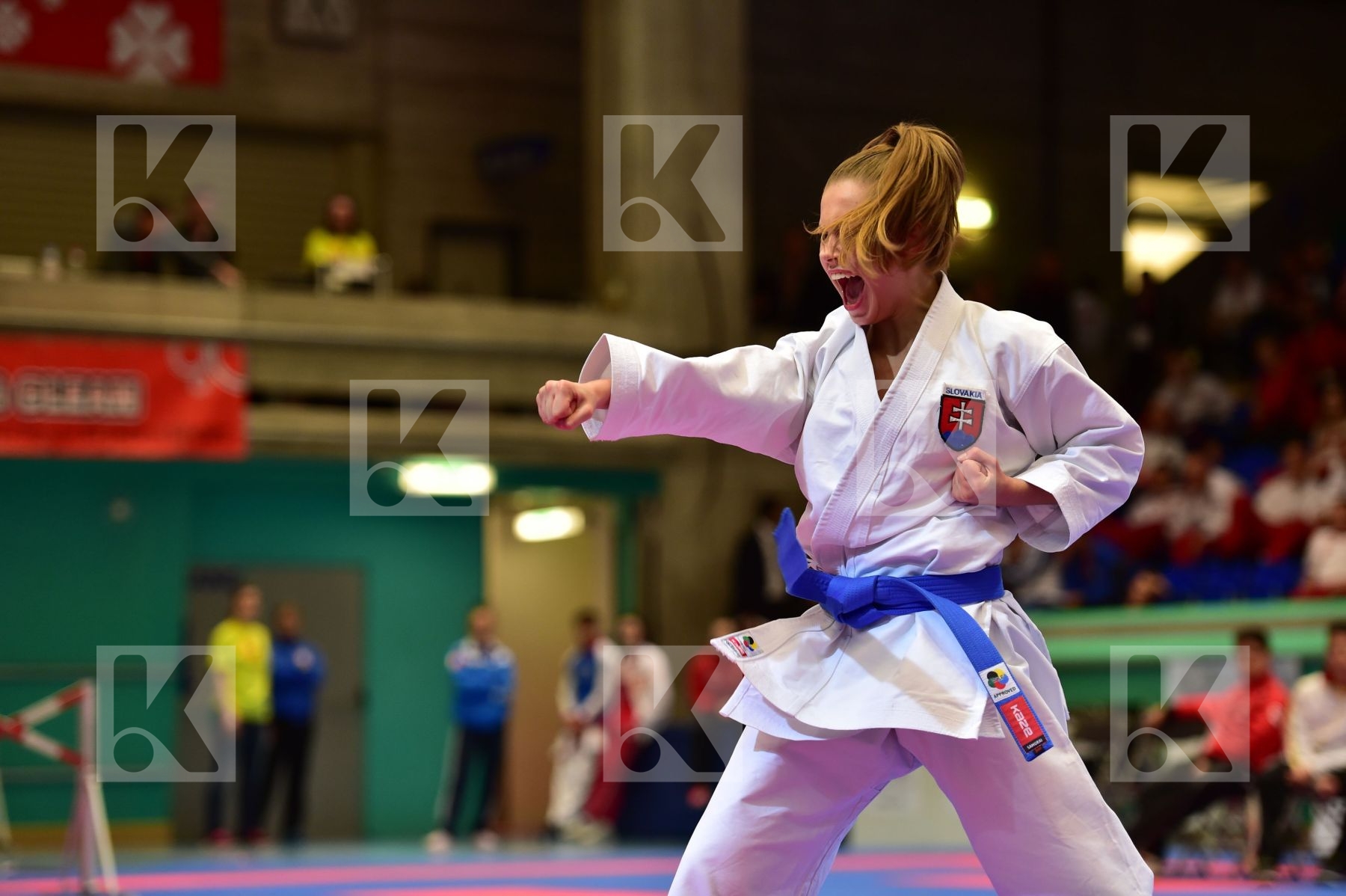 Brazdova Ema cadet female finals kata Kaze Slovakia