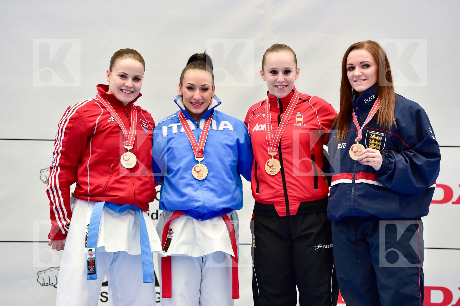 Balciarova Dorota D'Onofrio Terryana England female finals italy