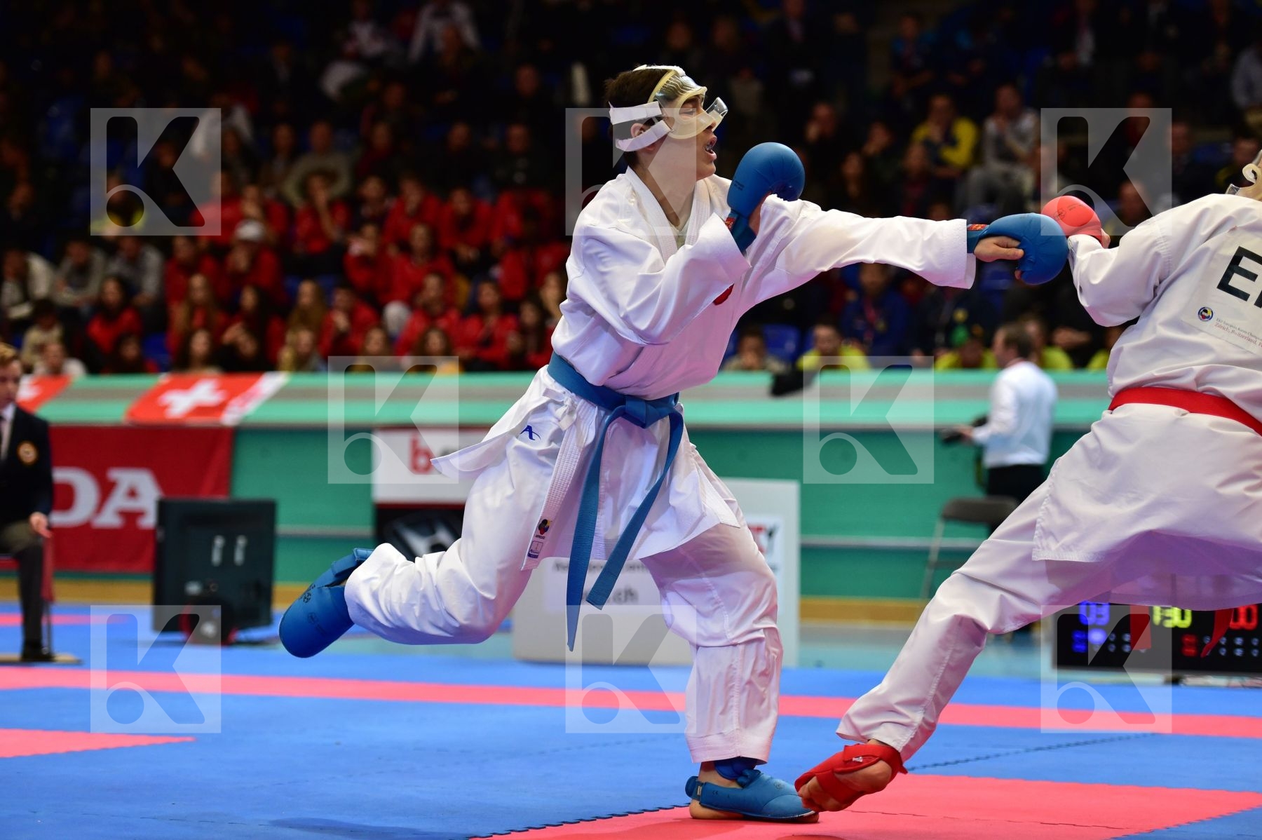 -63kg Arawaza cadet England finals Gok Samed kumite male Thorpe