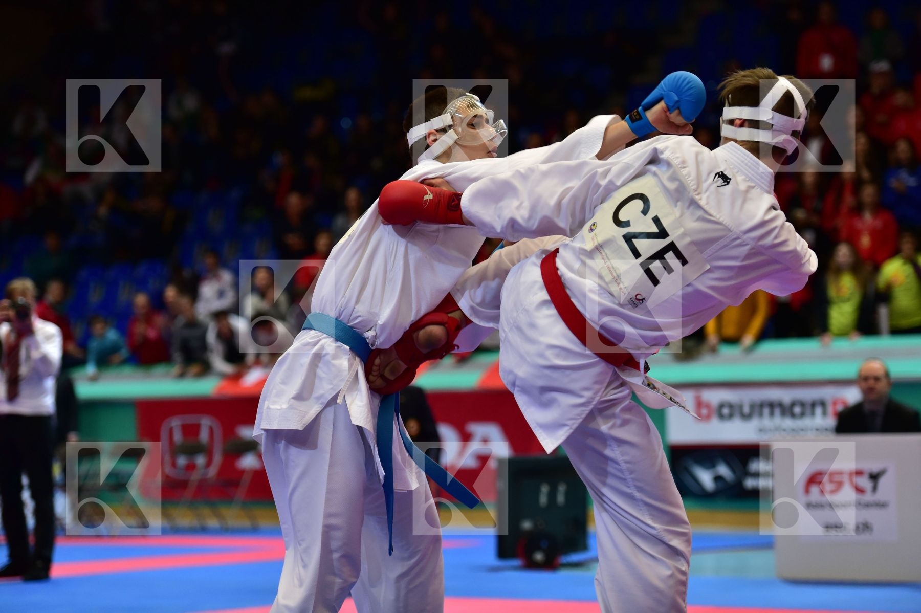 -70kg cadet Czech Republic finals Kabashi Kol kumite male Rerich