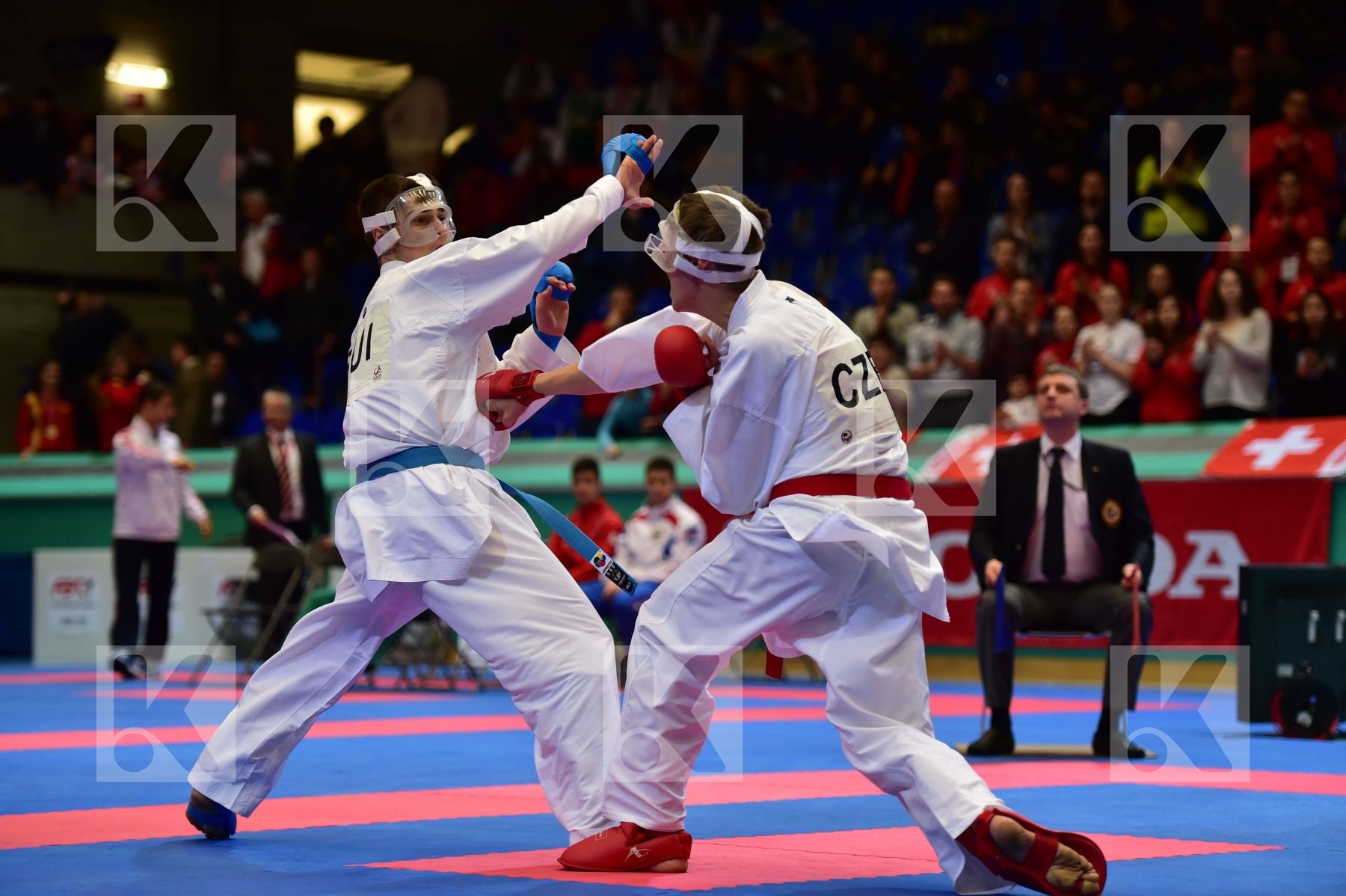 -70kg cadet Czech Republic finals Kabashi Kol kumite male Rerich