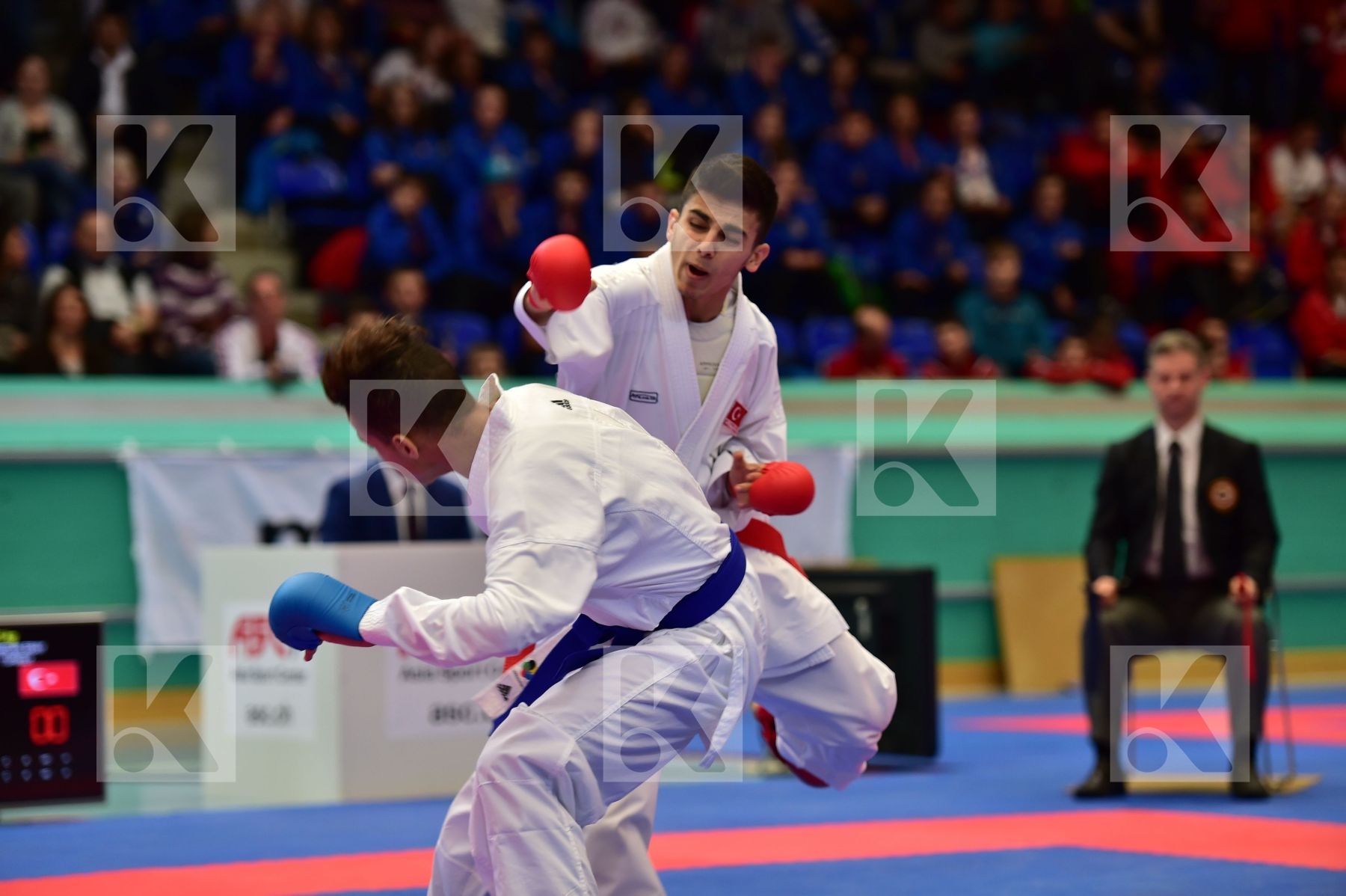 -55kg Arawaza finals france junior kumite male Mardhi Ilyes Samd